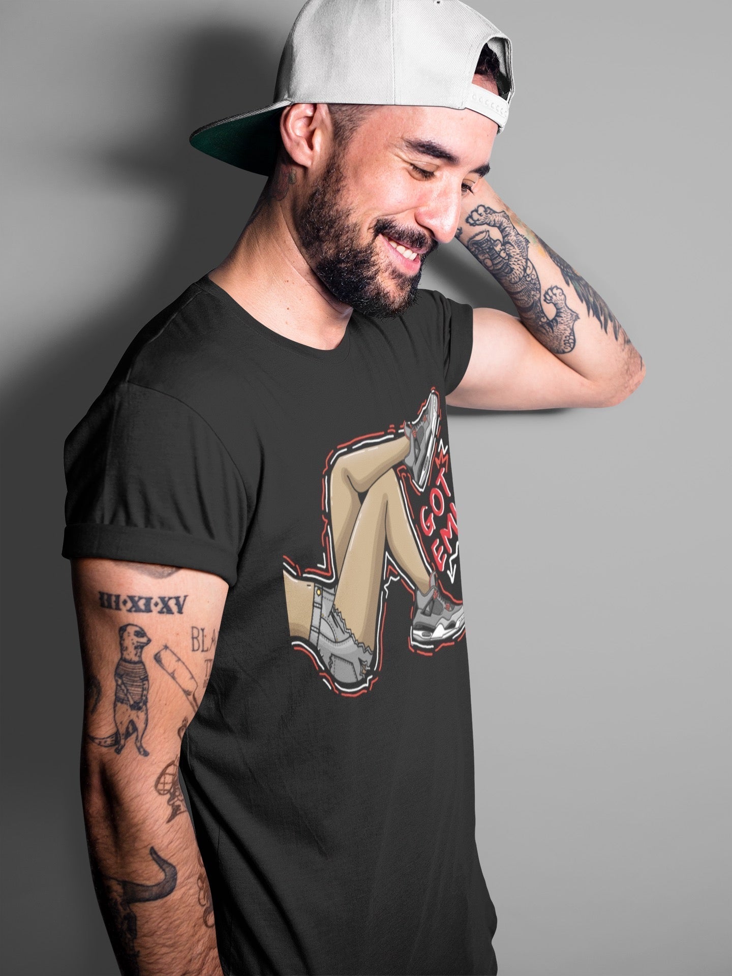 Got Em Legs Unisex Tops - Air Jordan 4 Infrared