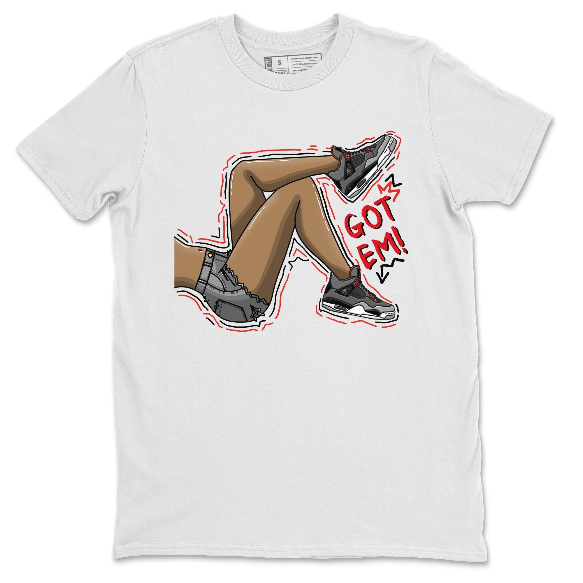 Got Em Legs Unisex Tops - Air Jordan 4 Infrared