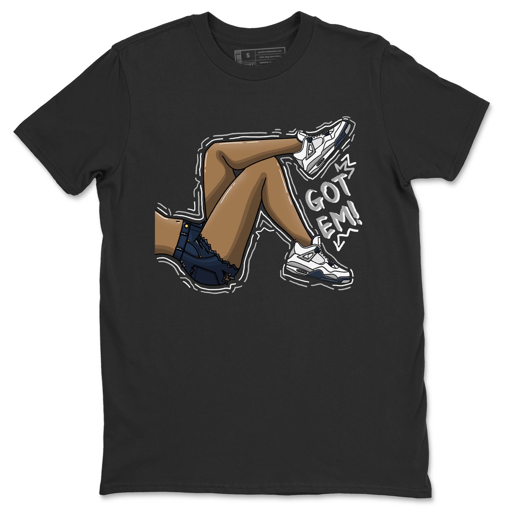 Got Em Legs Unisex Tops - Air Jordan 4 Midnight Navy