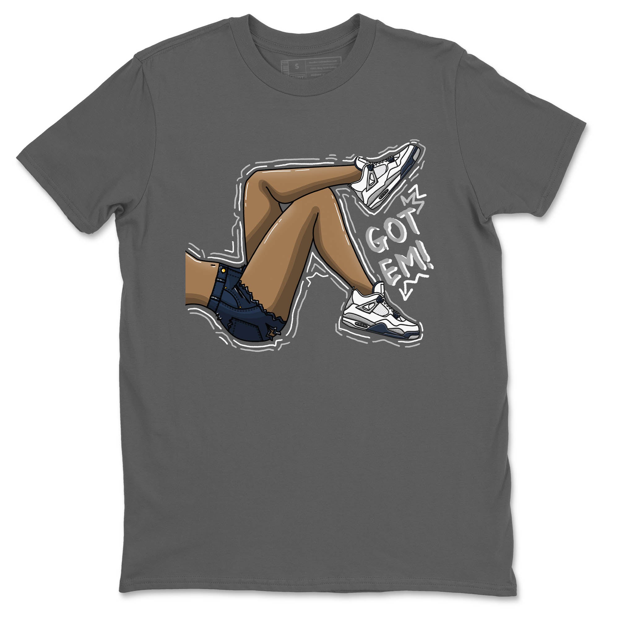 Got Em Legs Unisex Tops - Air Jordan 4 Midnight Navy