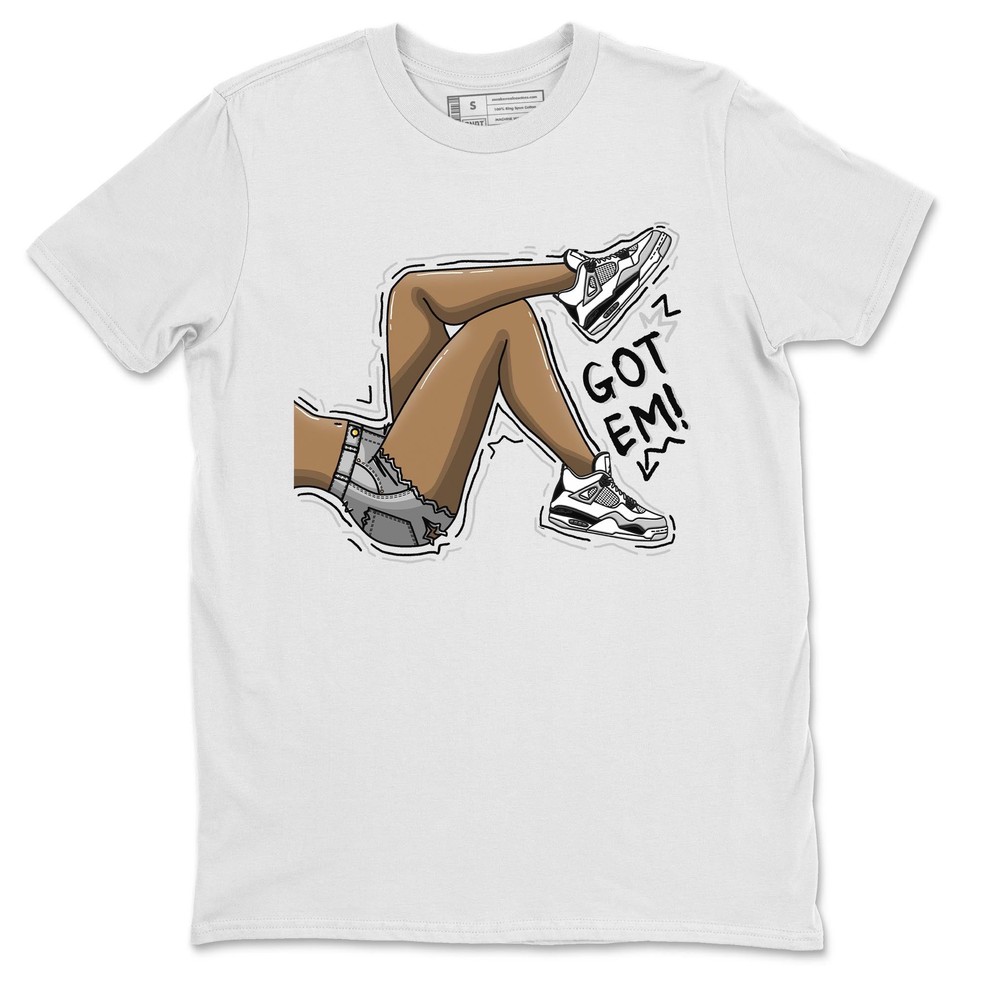 Got Em Legs Unisex Tops - Air Jordan 4 Military Black