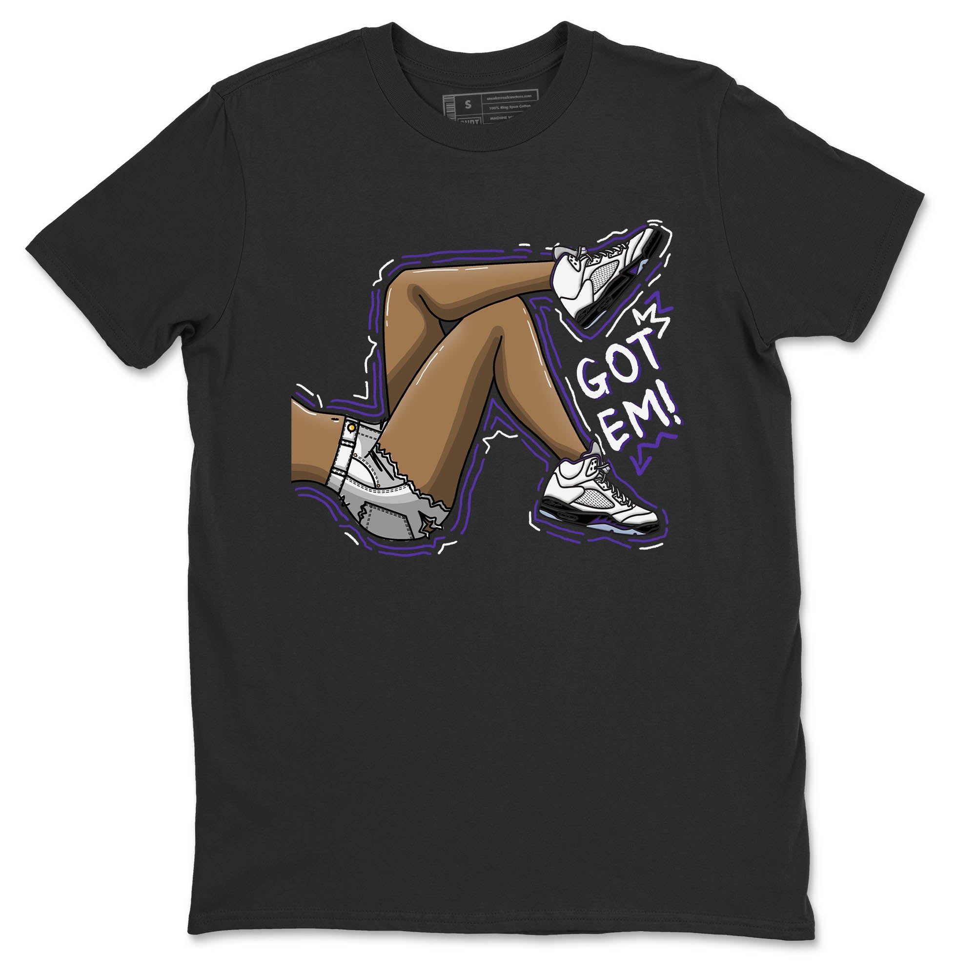 Got Em Legs Unisex Tops - Air Jordan 5 Concord