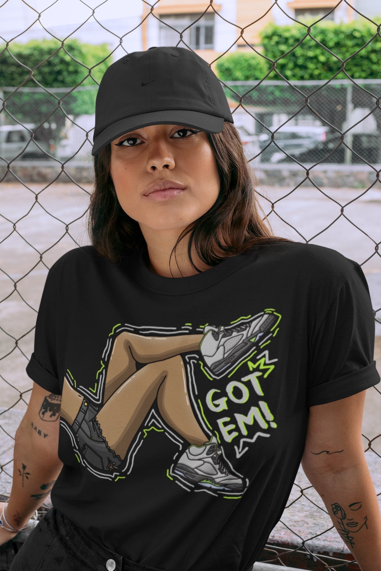 Got Em Legs Unisex Tops - Air Jordan 5 Green Bean
