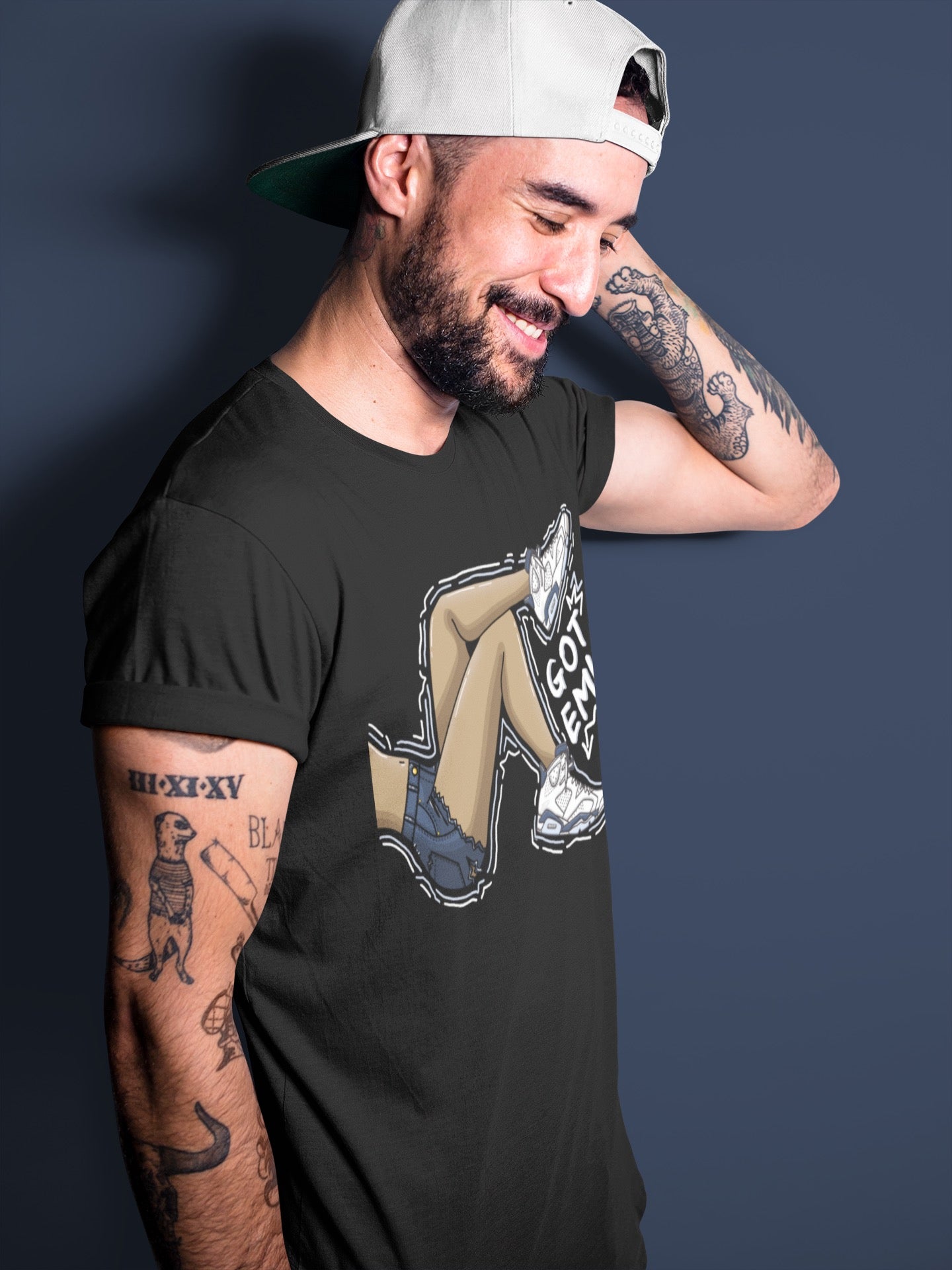Got Em Legs Unisex Tops - Air Jordan 6 Midnight Navy