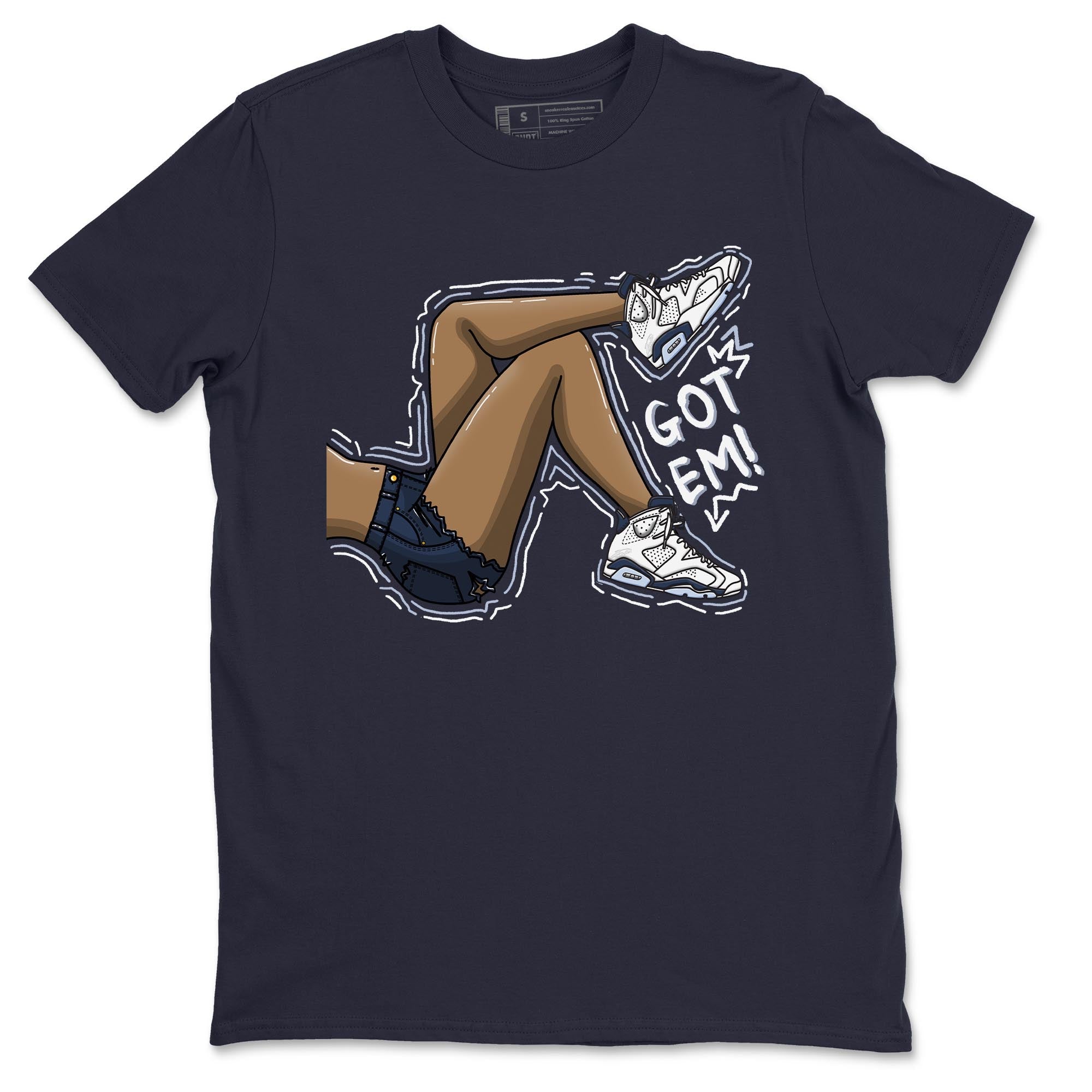 Got Em Legs Unisex Tops - Air Jordan 6 Midnight Navy