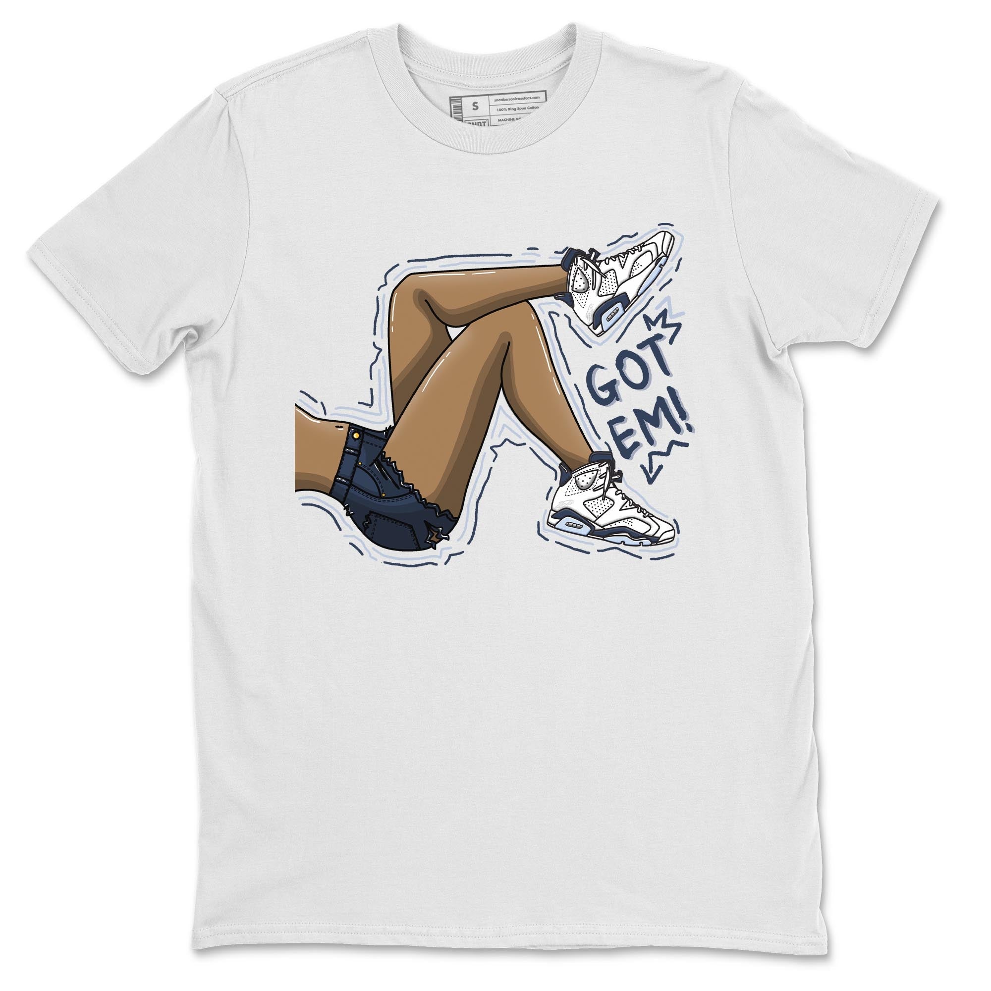 Got Em Legs Unisex Tops - Air Jordan 6 Midnight Navy