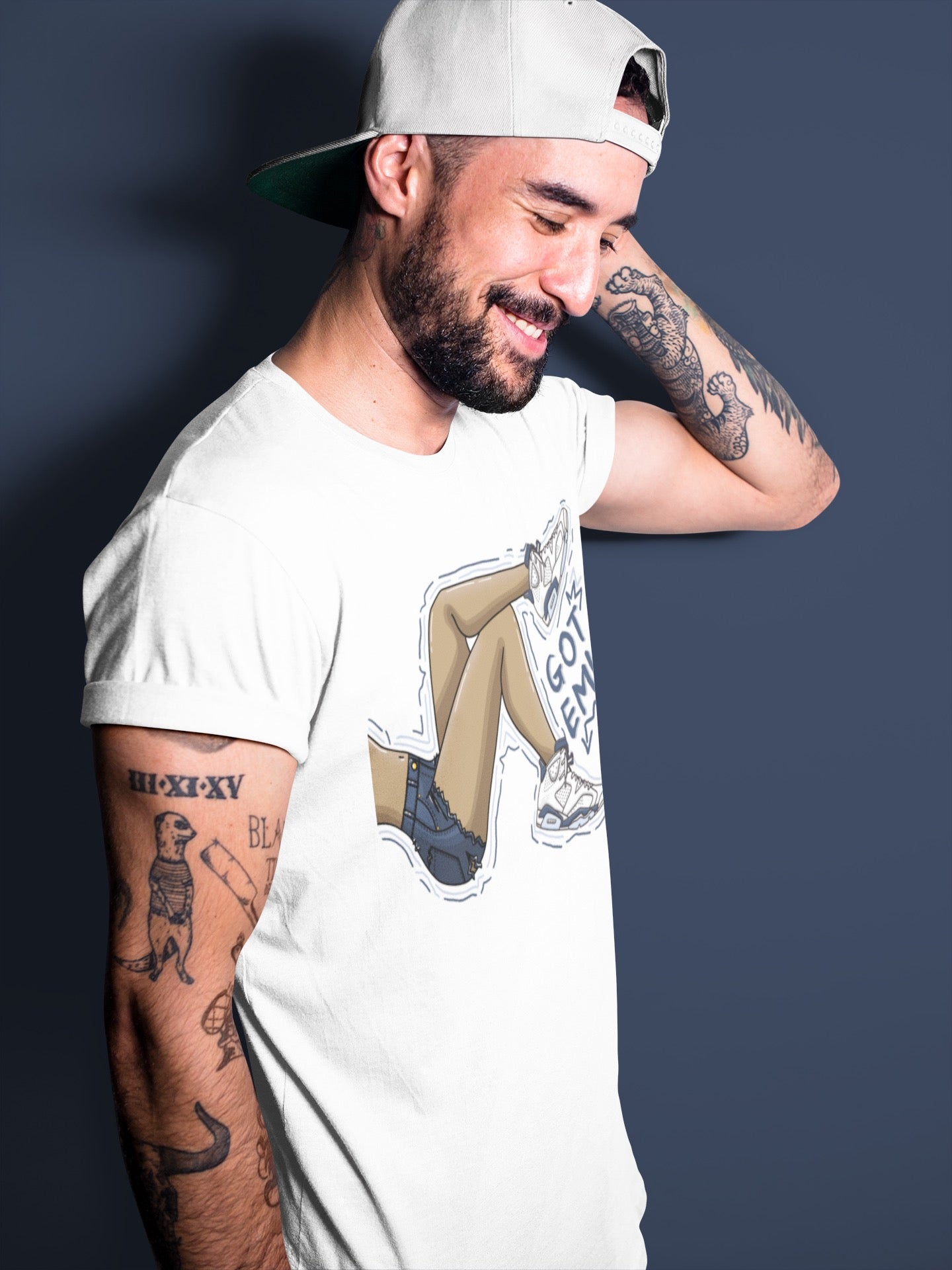 Got Em Legs Unisex Tops - Air Jordan 6 Midnight Navy
