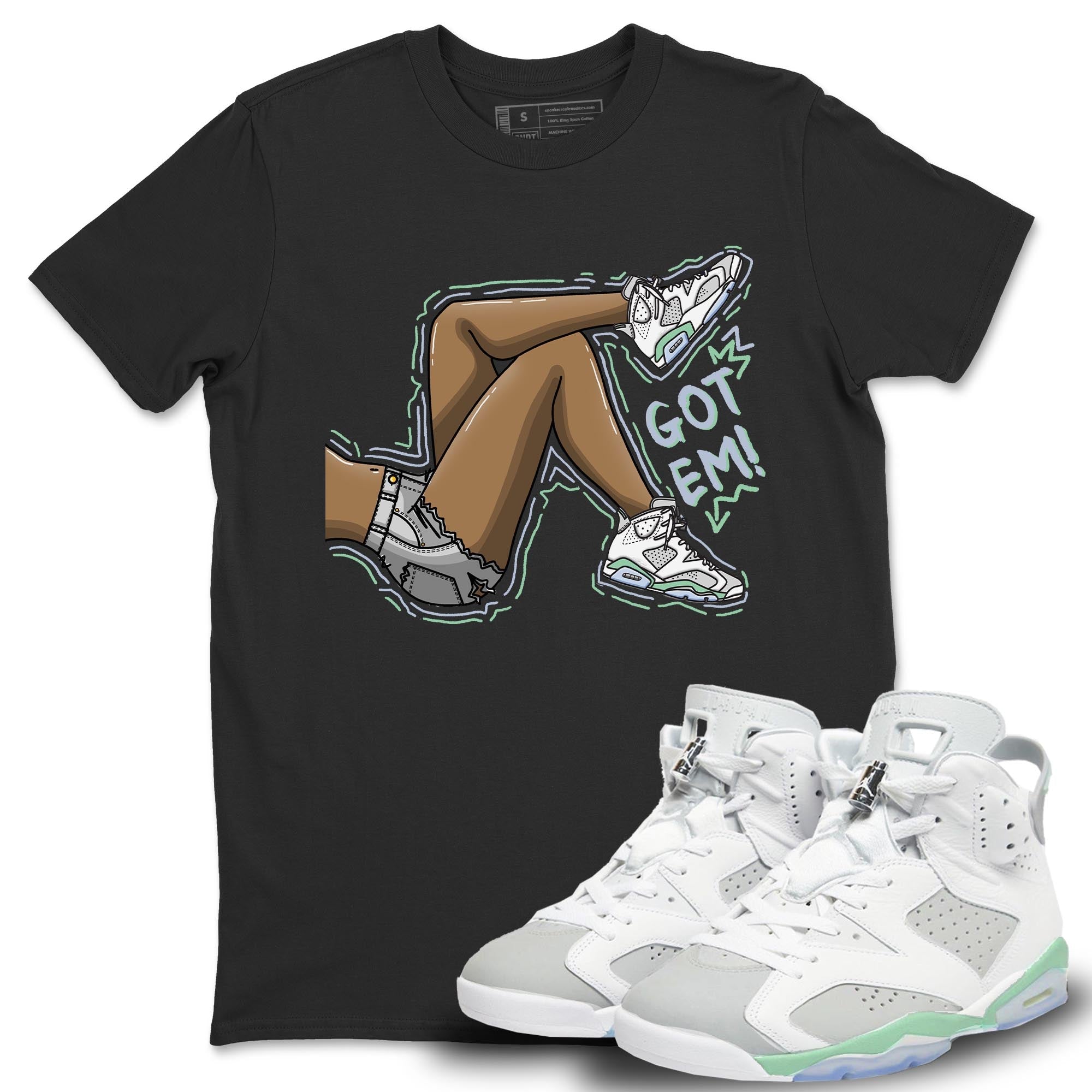 Got Em Legs Unisex Tops - Air Jordan 6 Mint Foam