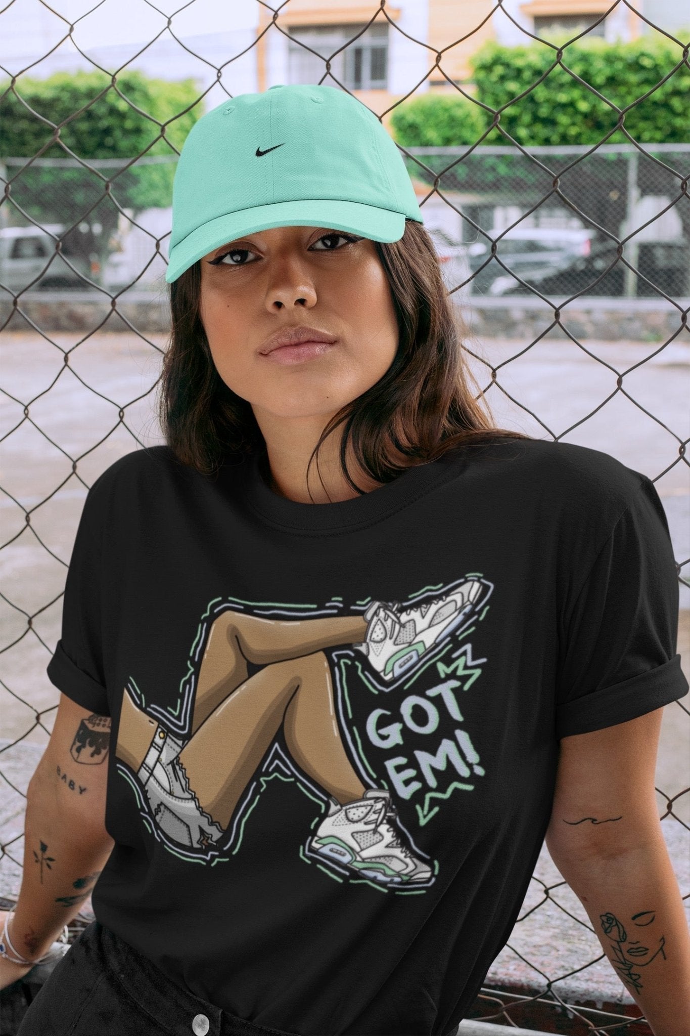 Got Em Legs Unisex Tops - Air Jordan 6 Mint Foam