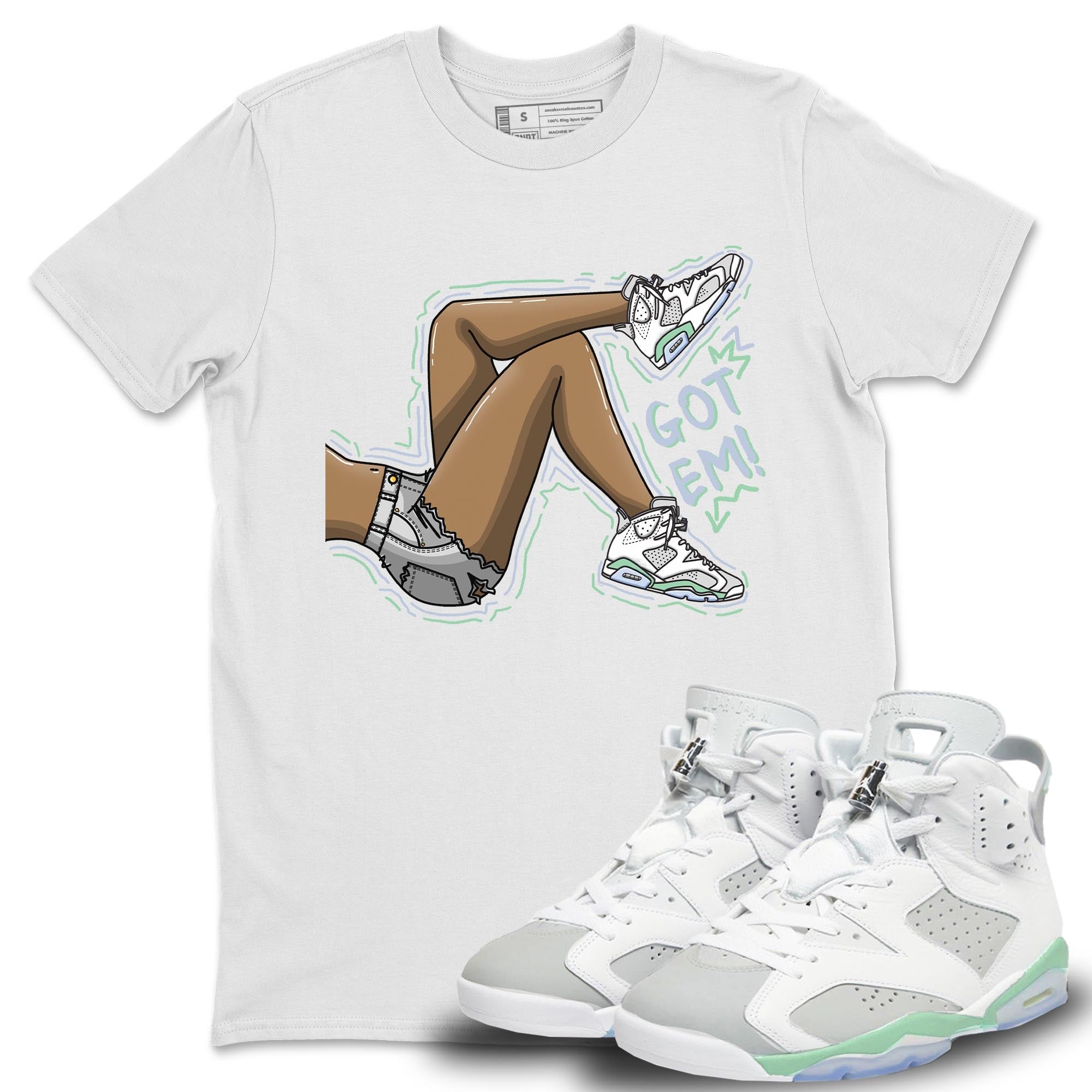 Got Em Legs Unisex Tops - Air Jordan 6 Mint Foam