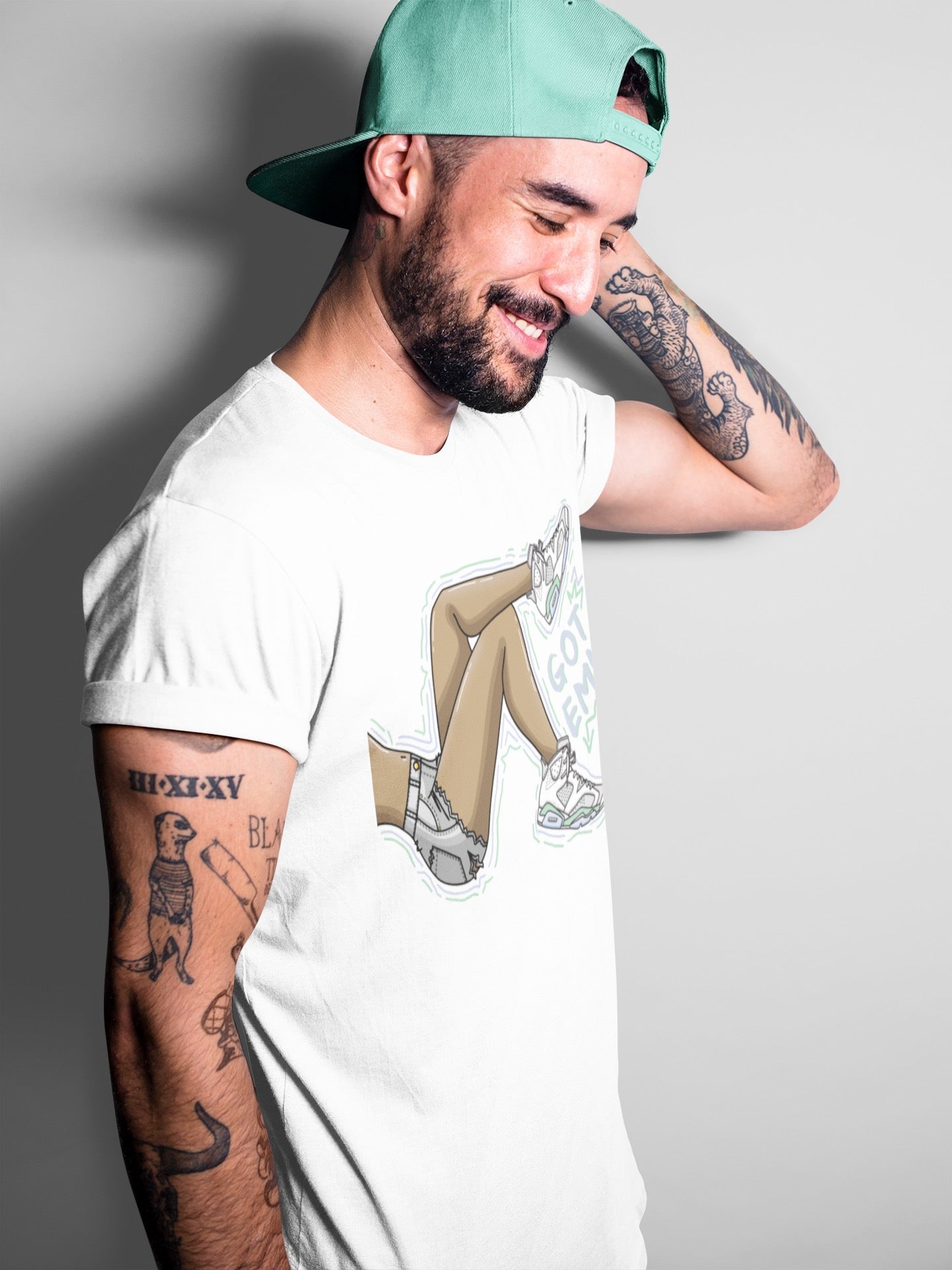 Got Em Legs Unisex Tops - Air Jordan 6 Mint Foam