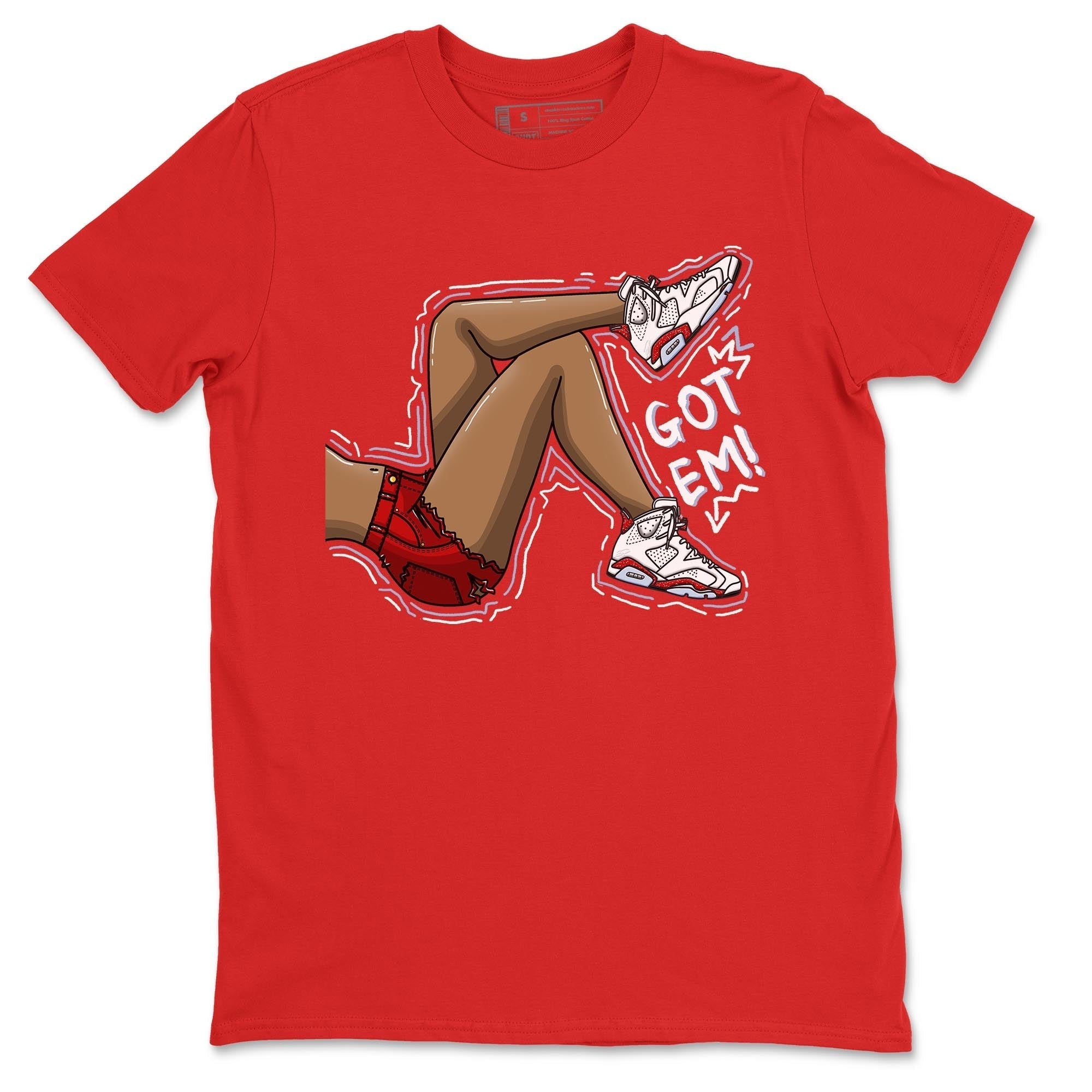 Got Em Legs Unisex Tops - Air Jordan 6 Red Velvet Cookies
