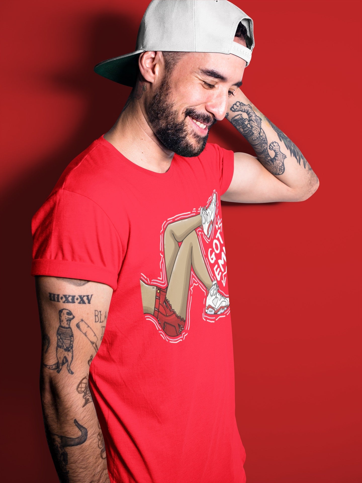 Got Em Legs Unisex Tops - Air Jordan 6 Red Velvet Cookies
