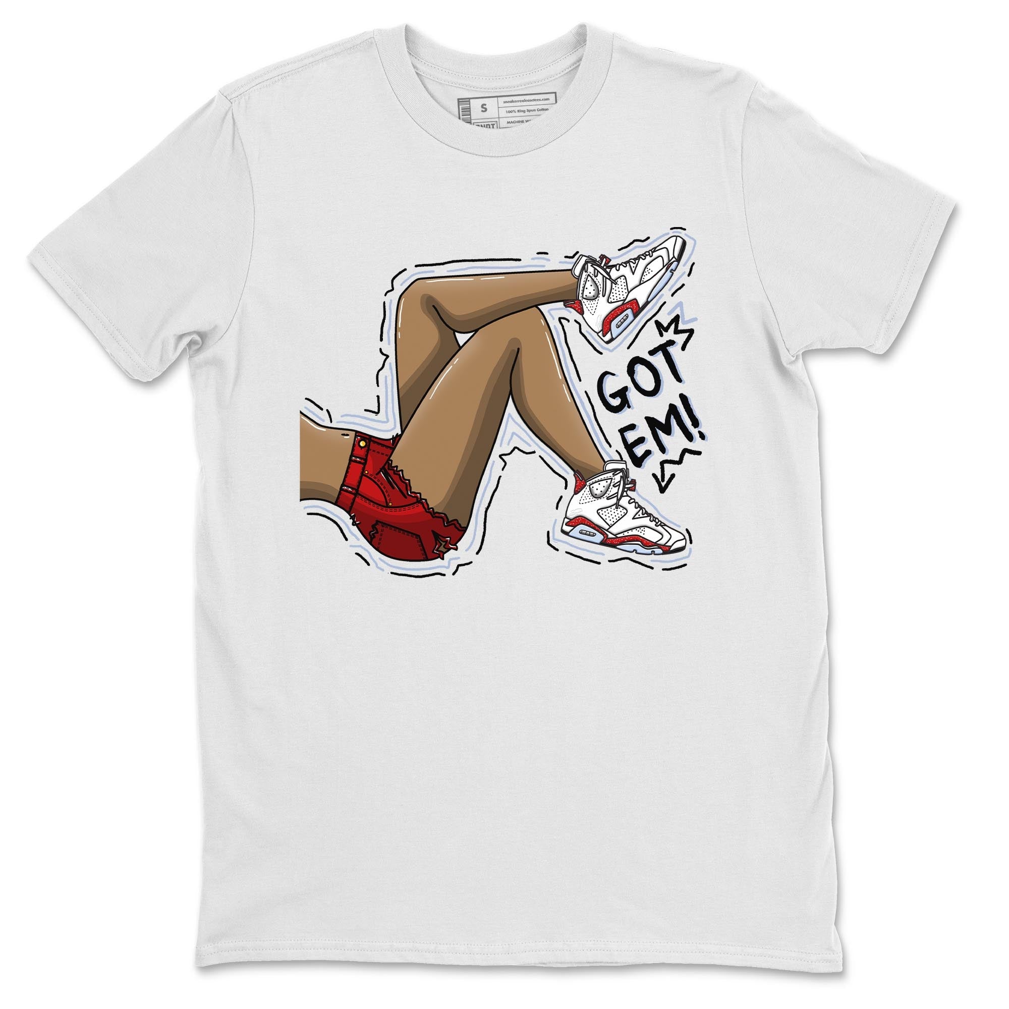 Got Em Legs Unisex Tops - Air Jordan 6 Red Velvet Cookies