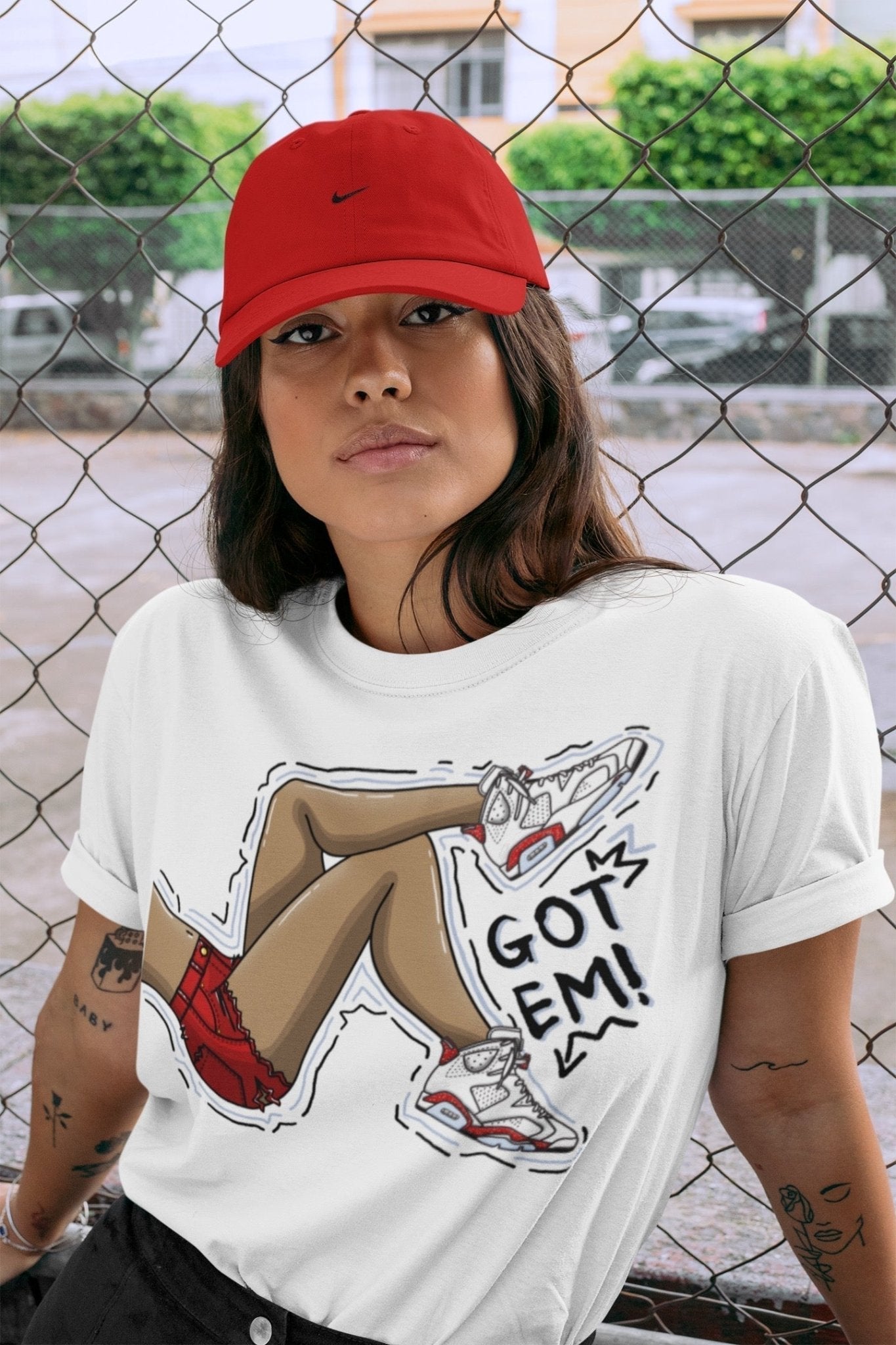 Got Em Legs Unisex Tops - Air Jordan 6 Red Velvet Cookies