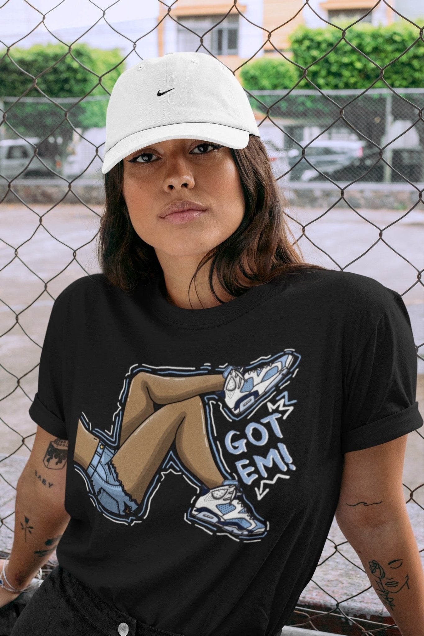 Got Em Legs Unisex Tops - Air Jordan 6 UNC