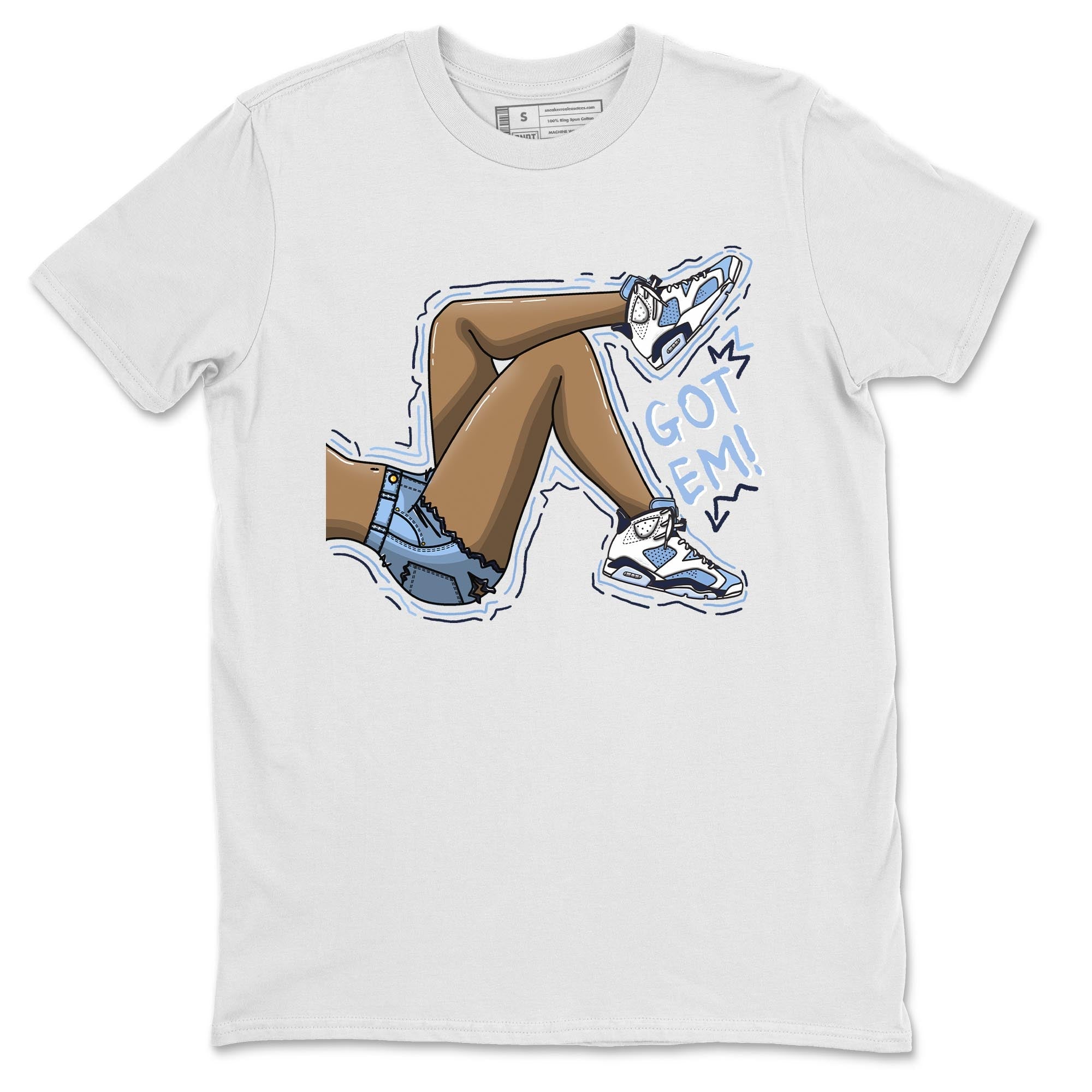Got Em Legs Unisex Tops - Air Jordan 6 UNC