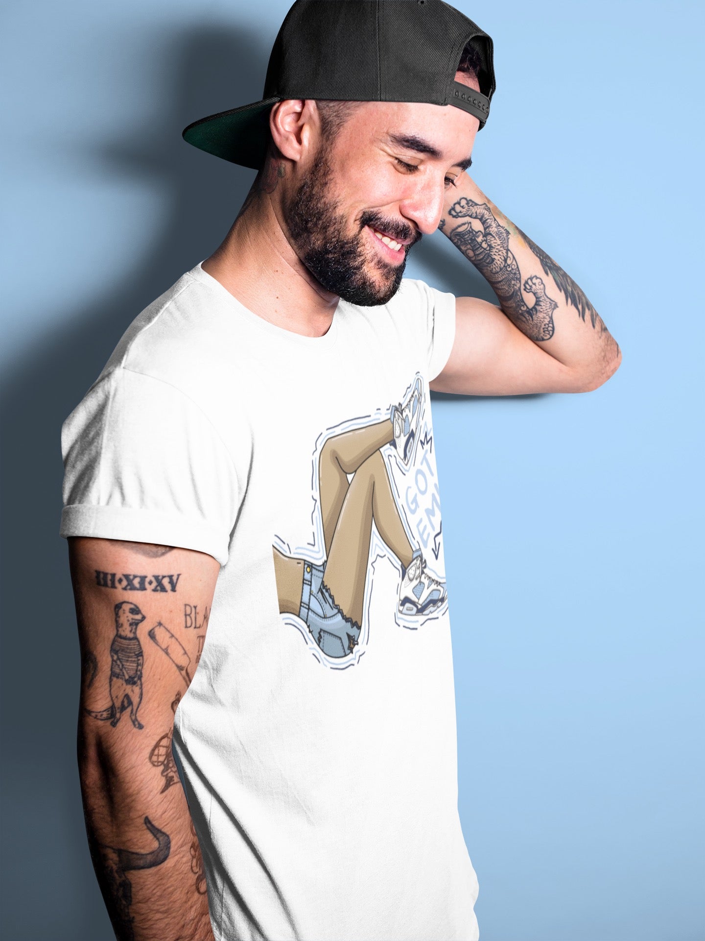Got Em Legs Unisex Tops - Air Jordan 6 UNC