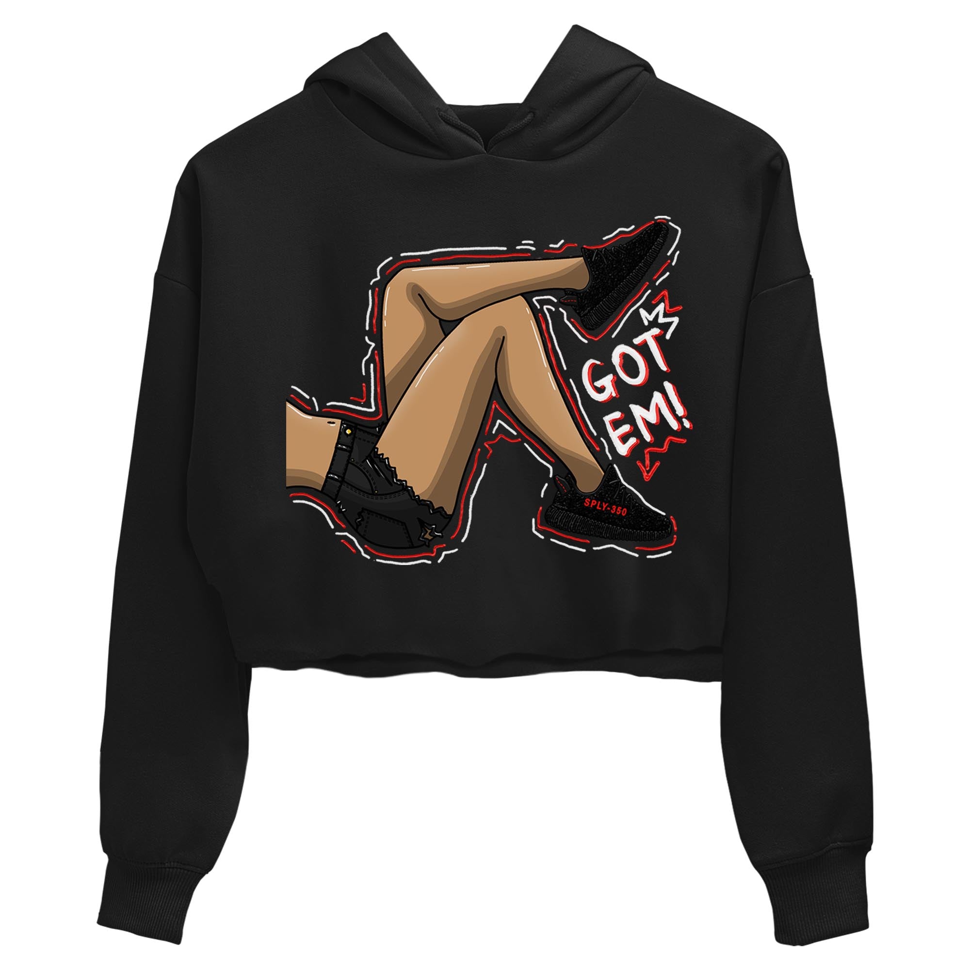 Got Em Legs snkmatch Women's Top - Yeezy 350 Bred