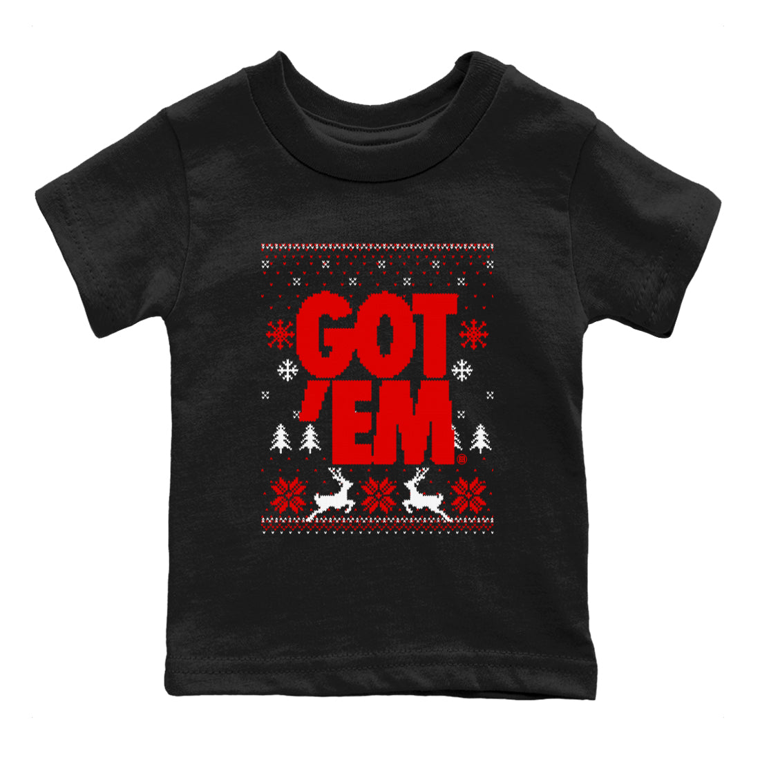 Got Em Ugly Sweater snkmatch Tees Kids - Air Jordan 11 Cherry