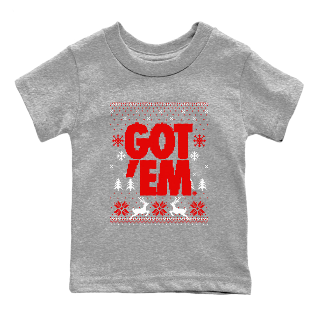 Got Em Ugly Sweater snkmatch Tees Kids - Air Jordan 11 Cherry