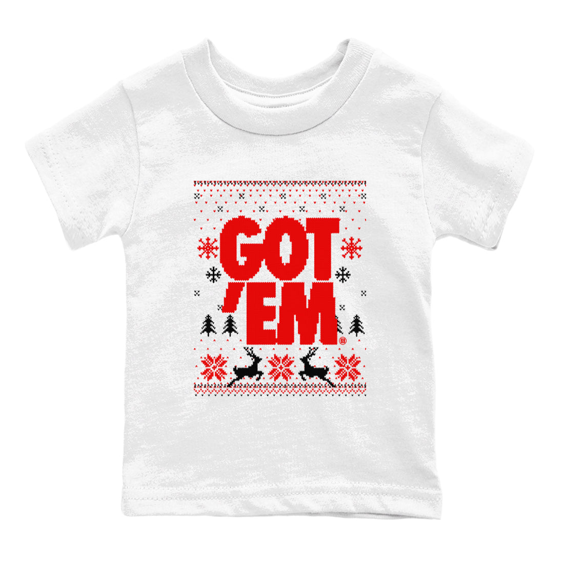 Got Em Ugly Sweater snkmatch Tees Kids - Air Jordan 11 Cherry