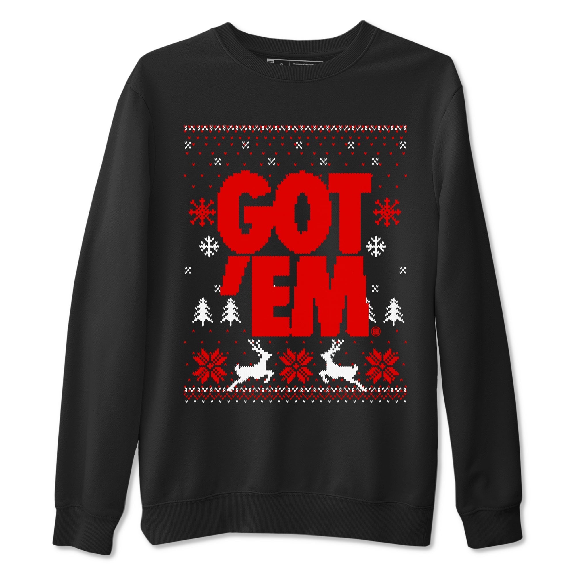 Got Em Ugly Sweater snkmatch Tees - Air Jordan 11 Cherry