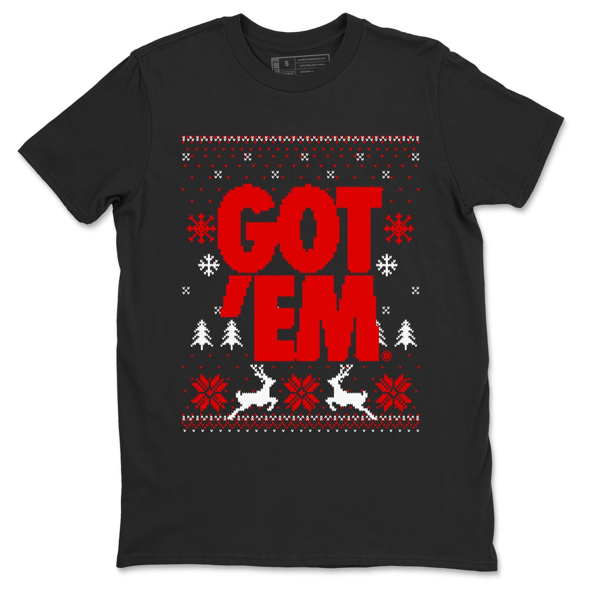 Got Em Ugly Sweater snkmatch Tees - Air Jordan 11 Cherry