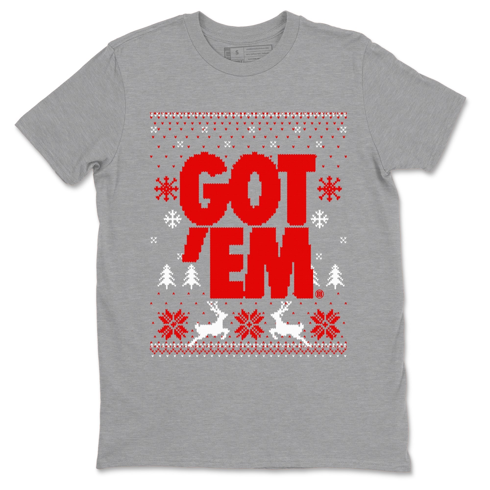 Got Em Ugly Sweater snkmatch Tees - Air Jordan 11 Cherry