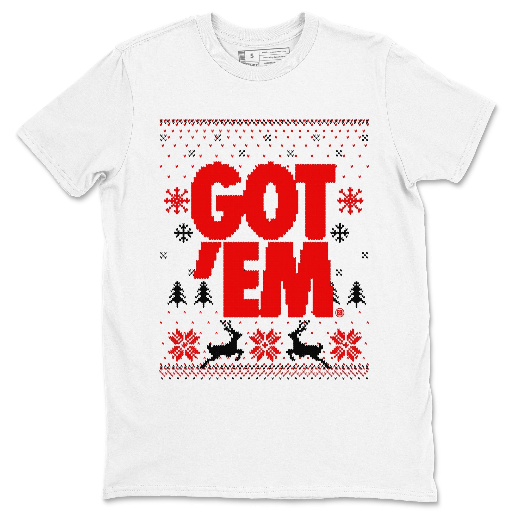 Got Em Ugly Sweater snkmatch Tees - Air Jordan 11 Cherry