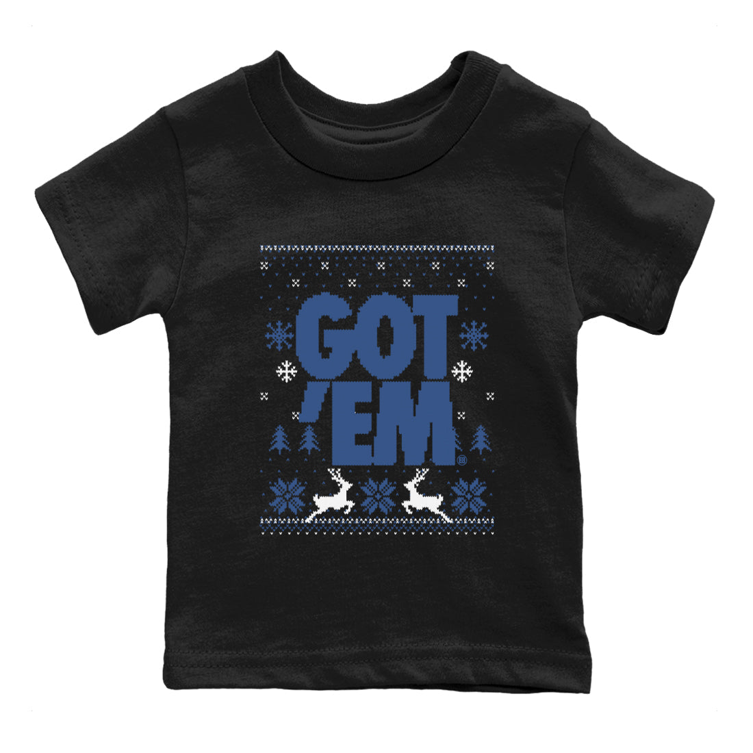 Got Em Ugly Sweater snkmatch Tees Kids - Air Jordan 11 Diffused Blue