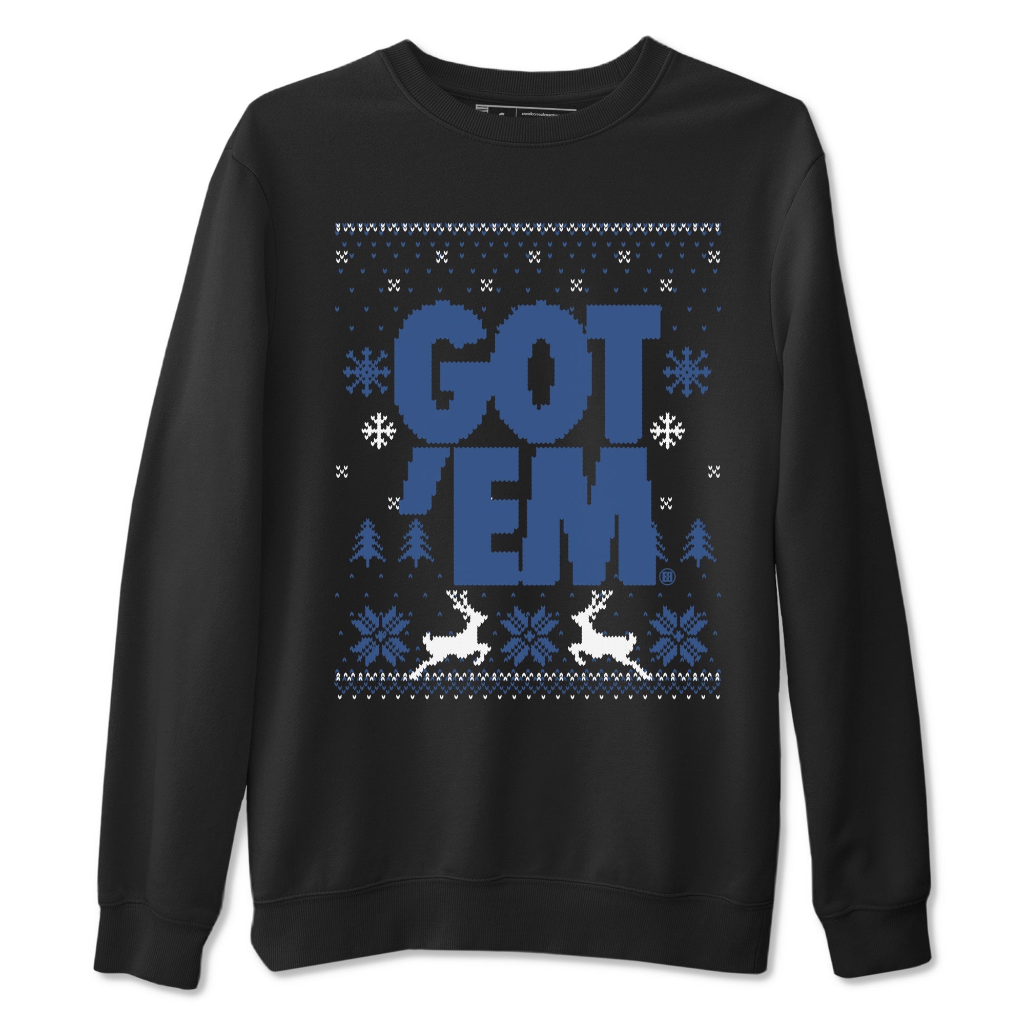 Got Em Ugly Sweater snkmatch Tees - Air Jordan 11 Diffused Blue