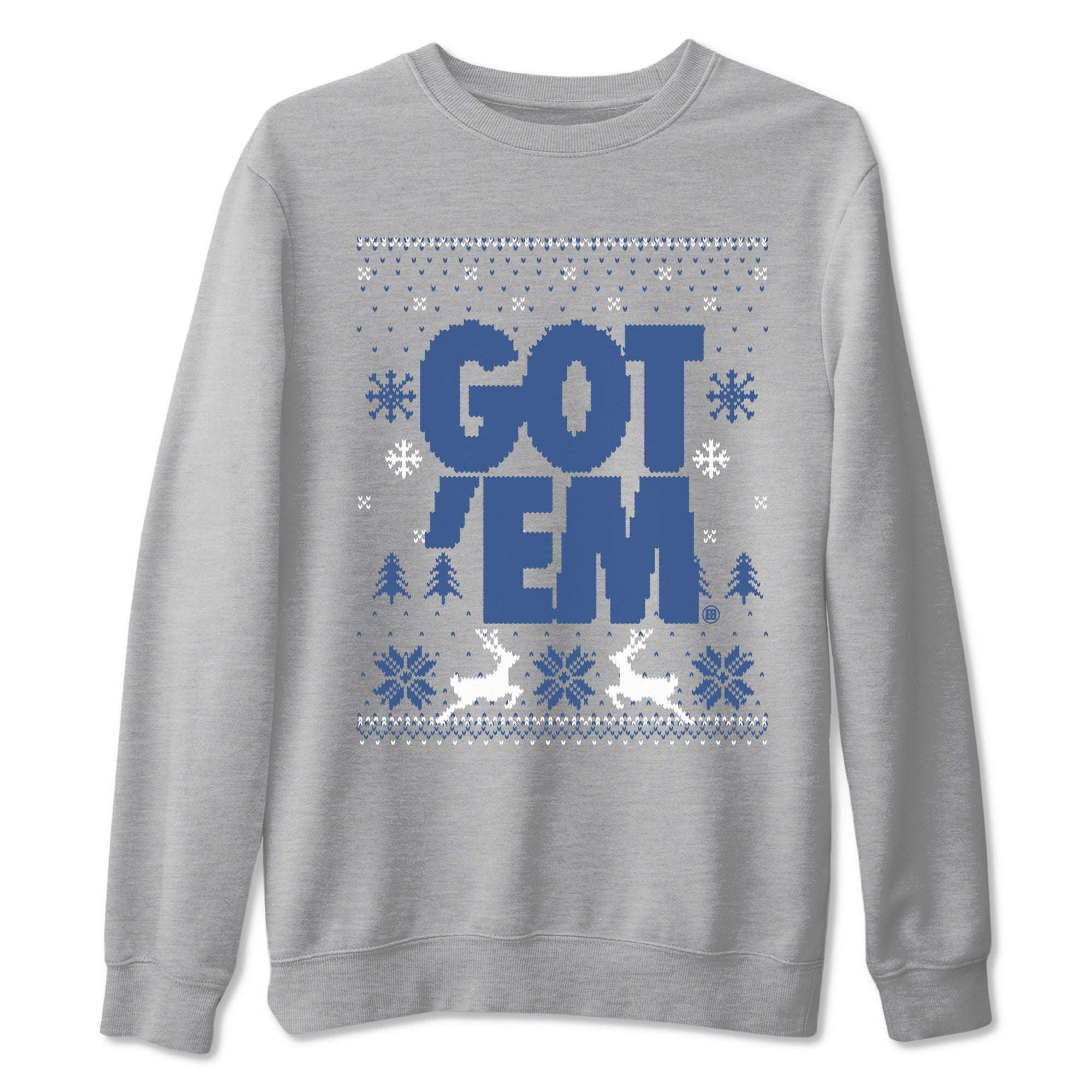 Got Em Ugly Sweater snkmatch Tees - Air Jordan 11 Diffused Blue