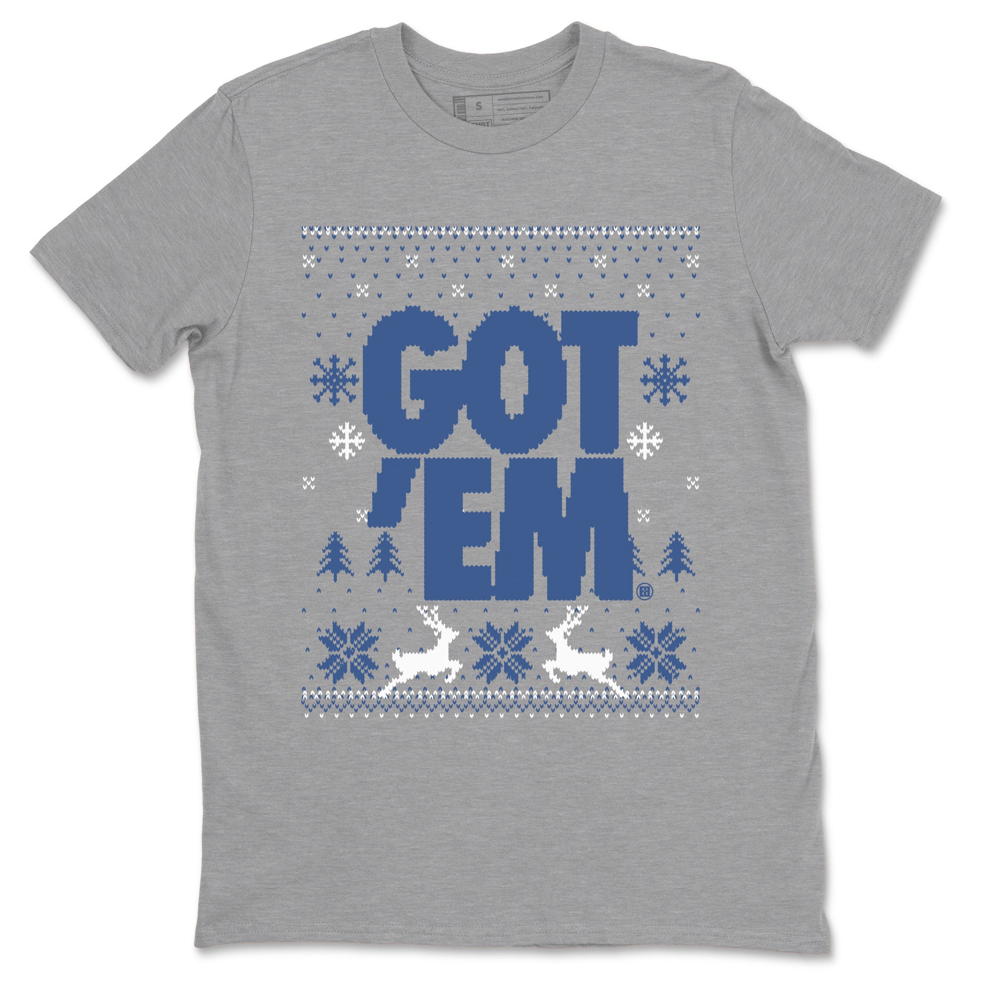 Got Em Ugly Sweater snkmatch Tees - Air Jordan 11 Diffused Blue