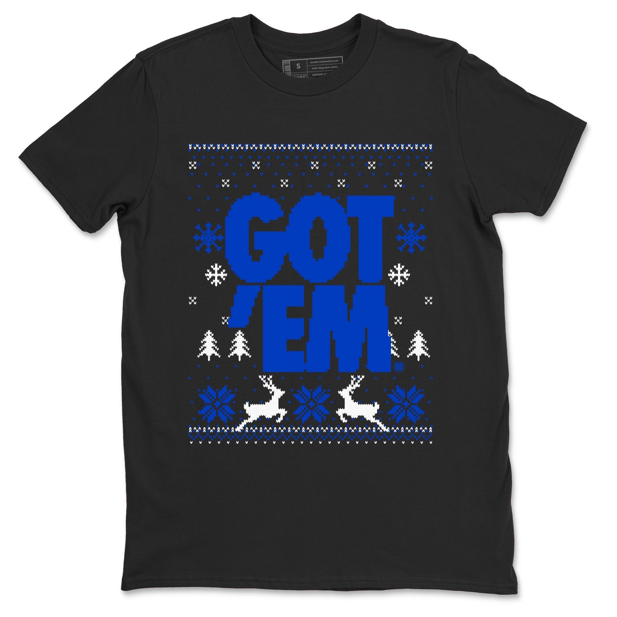 Got Em Ugly Sweater snkmatch Tees - Air Jordan 12 Blueberry