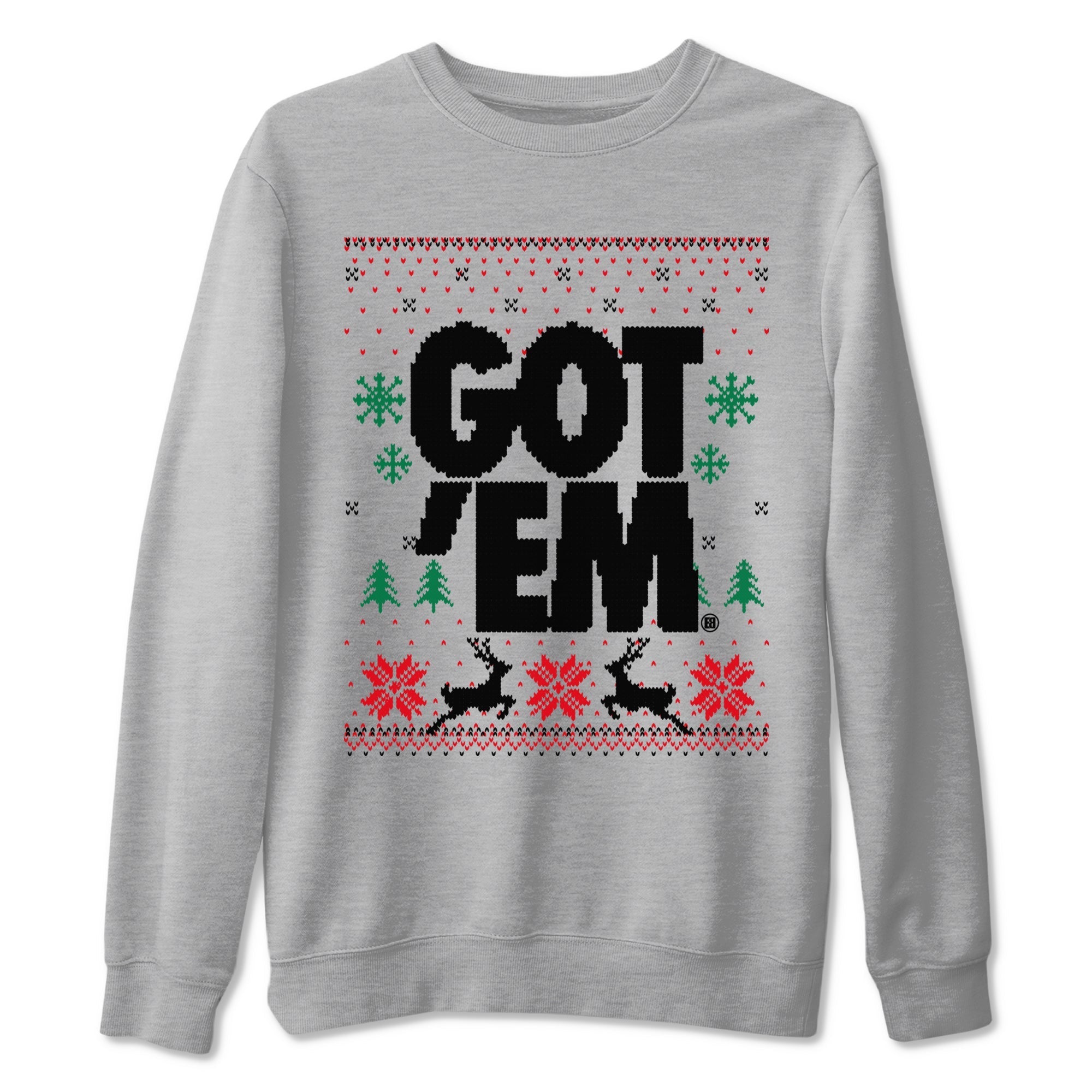 Got Em Ugly Sweater snkmatch Tees - Air Jordan 2 Christmas
