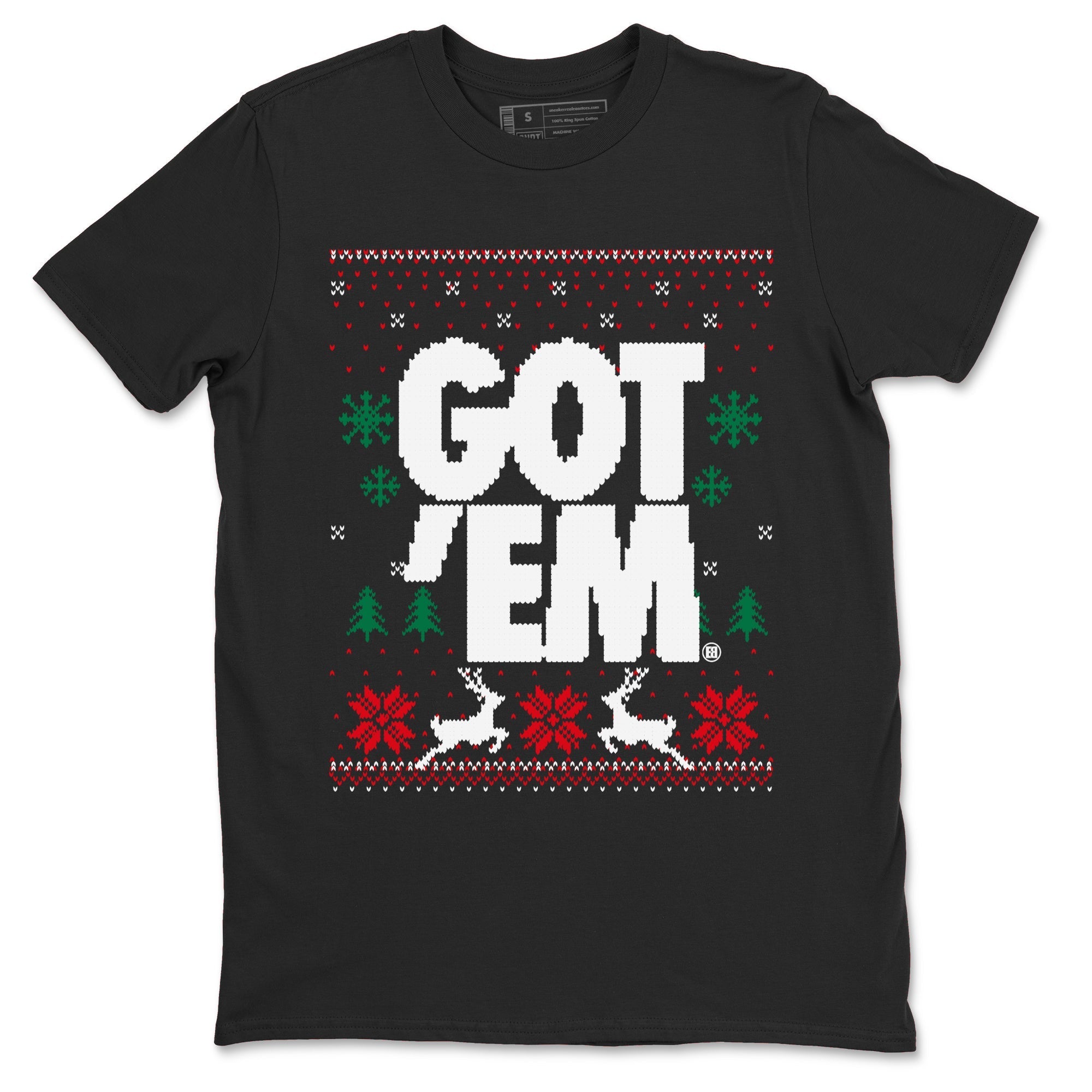 Got Em Ugly Sweater snkmatch Tees - Air Jordan 2 Christmas