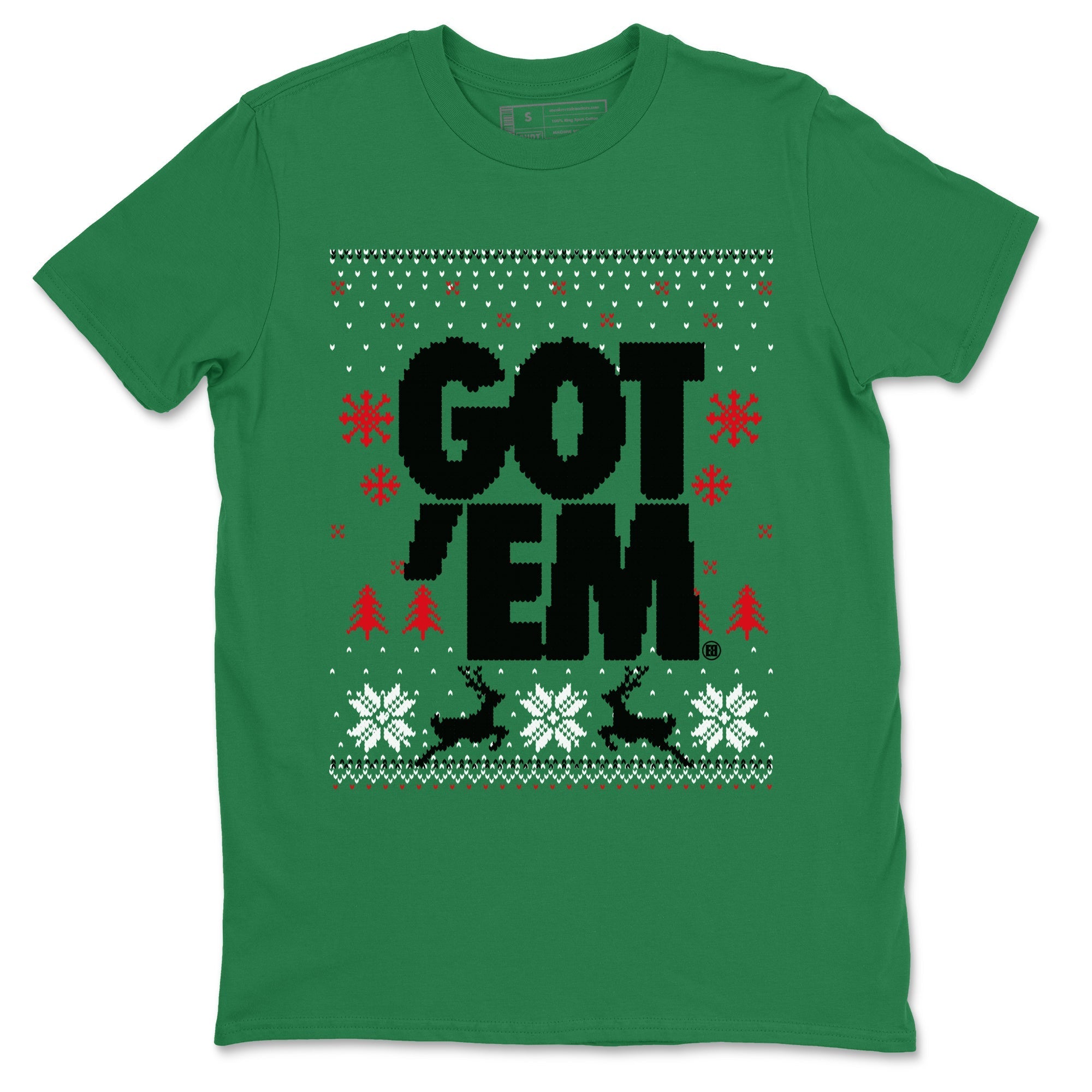 Got Em Ugly Sweater snkmatch Tees - Air Jordan 2 Christmas