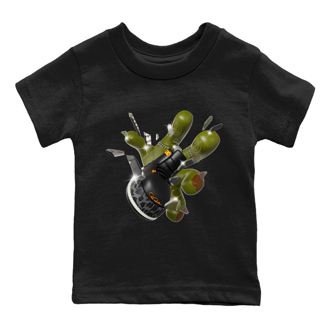 Got Em Zombie Hand snkmatch Tee Kids - Air Jordan 3 Fear