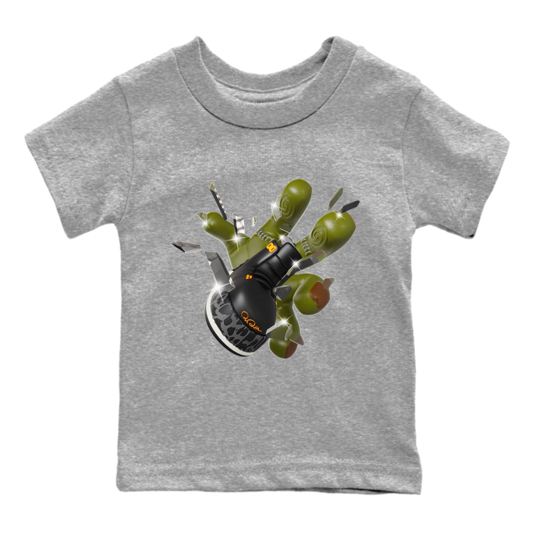 Got Em Zombie Hand snkmatch Tee Kids - Air Jordan 3 Fear