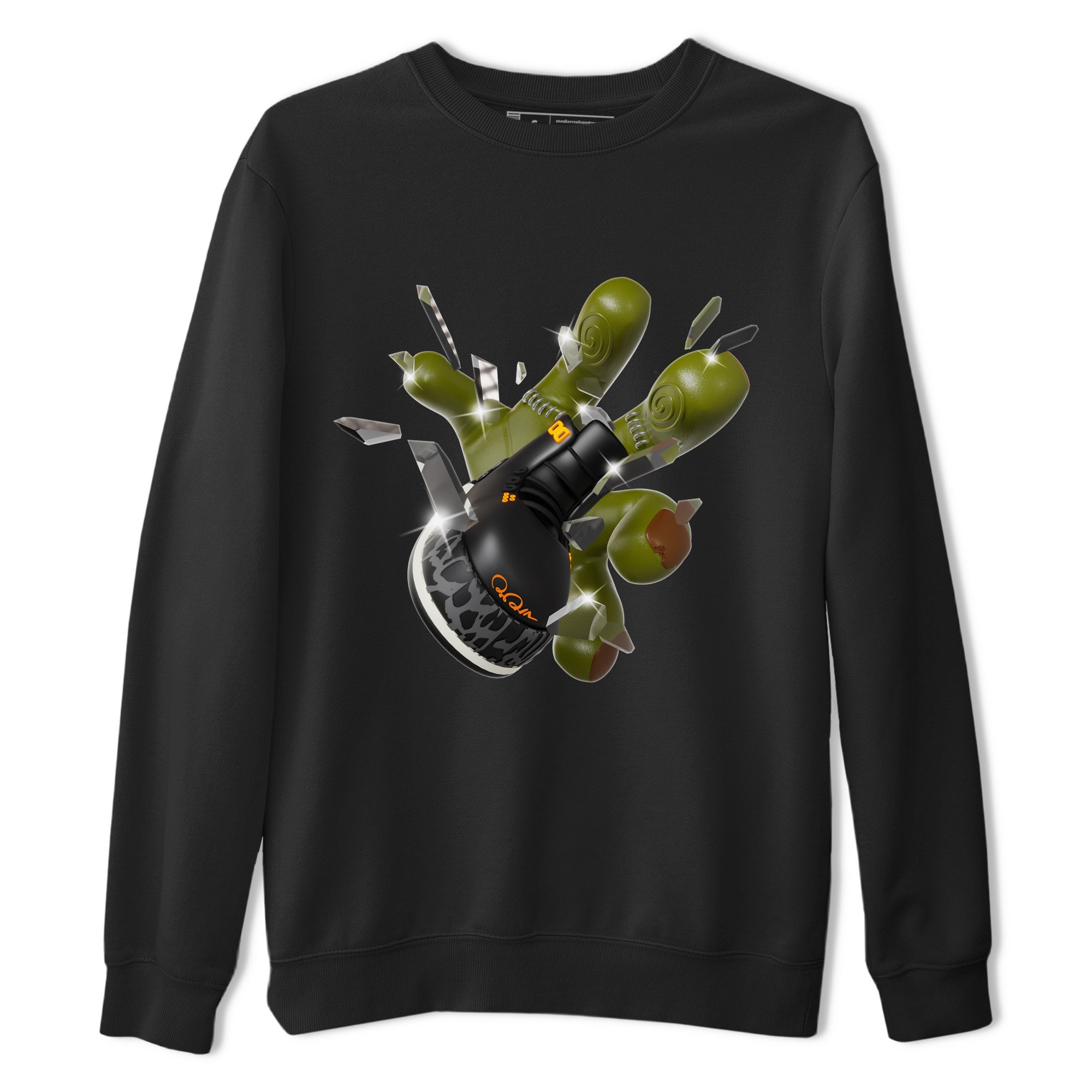 Got Em Zombie Hand snkmatch Tee - Air Jordan 3 Fear
