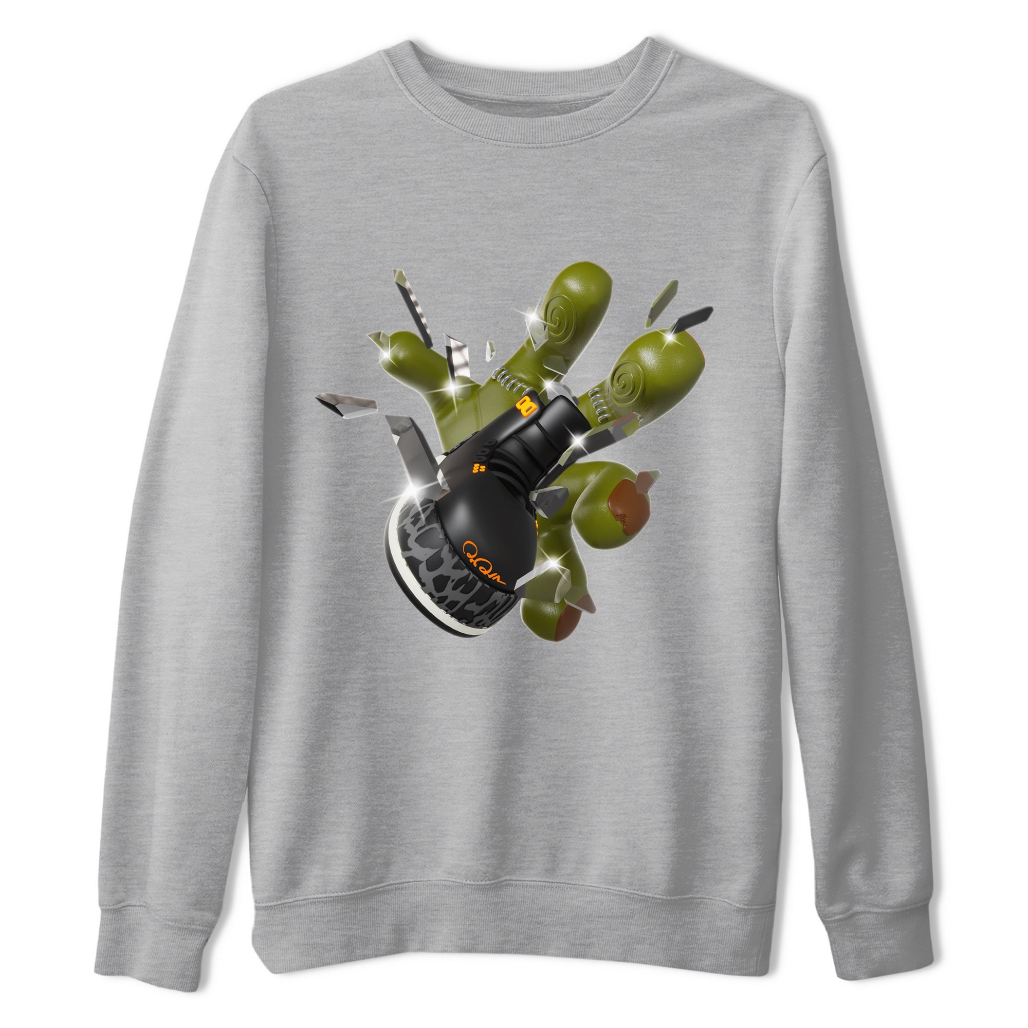 Got Em Zombie Hand snkmatch Tee - Air Jordan 3 Fear