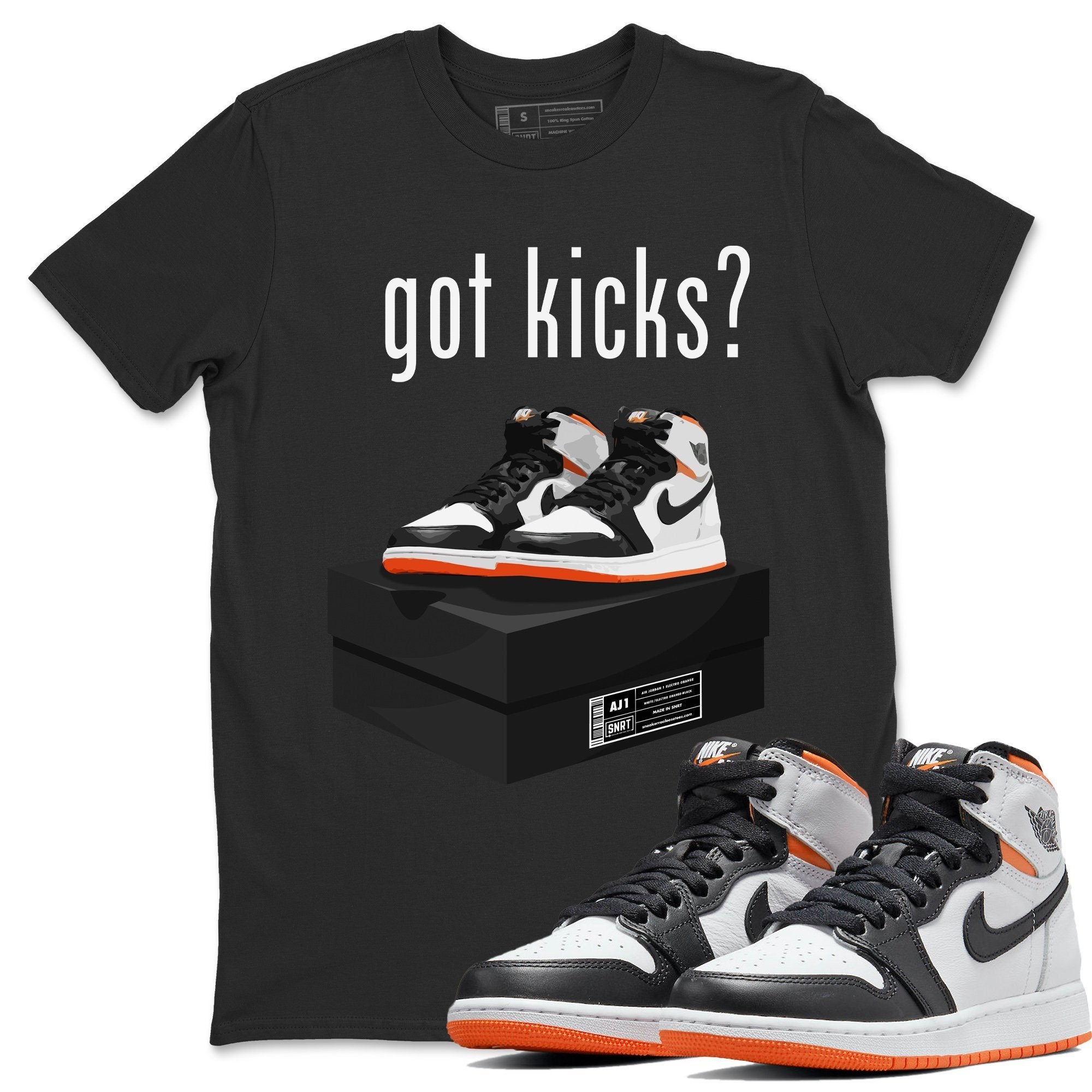 Got Kicks Unisex Tops - Air Jordan 1 Electro Orange