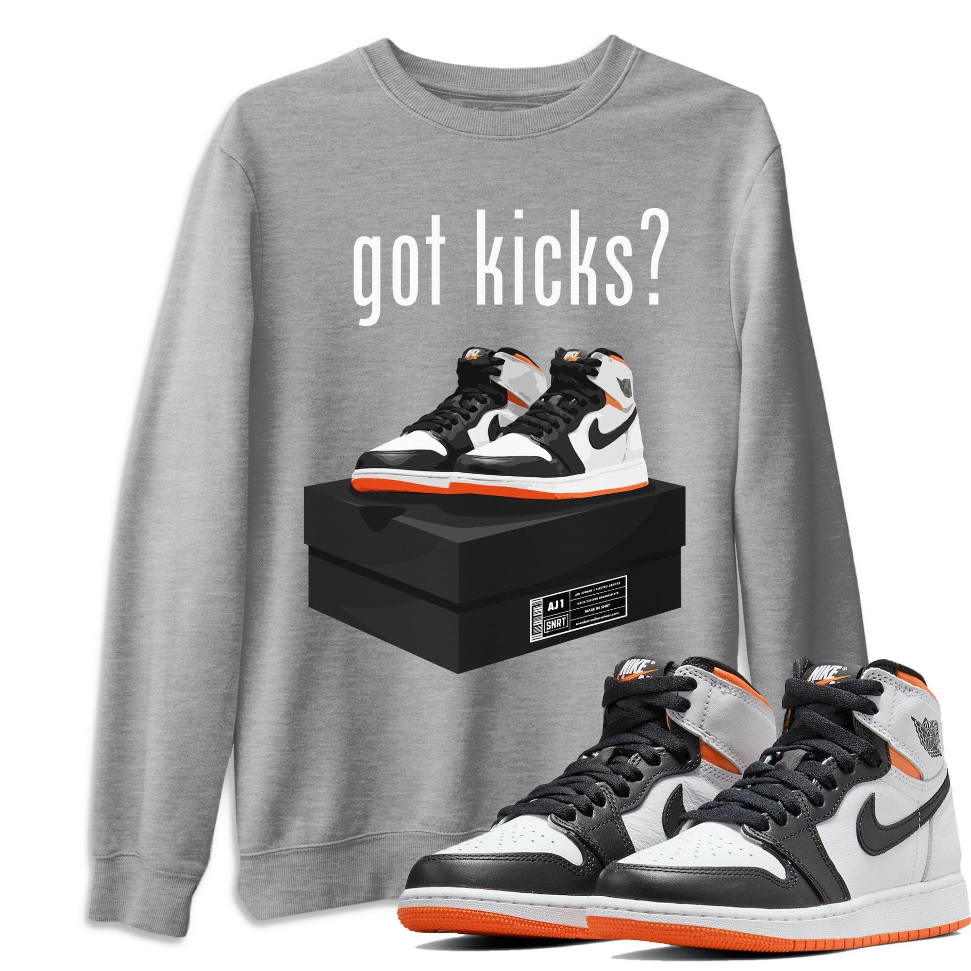 Got Kicks Unisex Tops - Air Jordan 1 Electro Orange