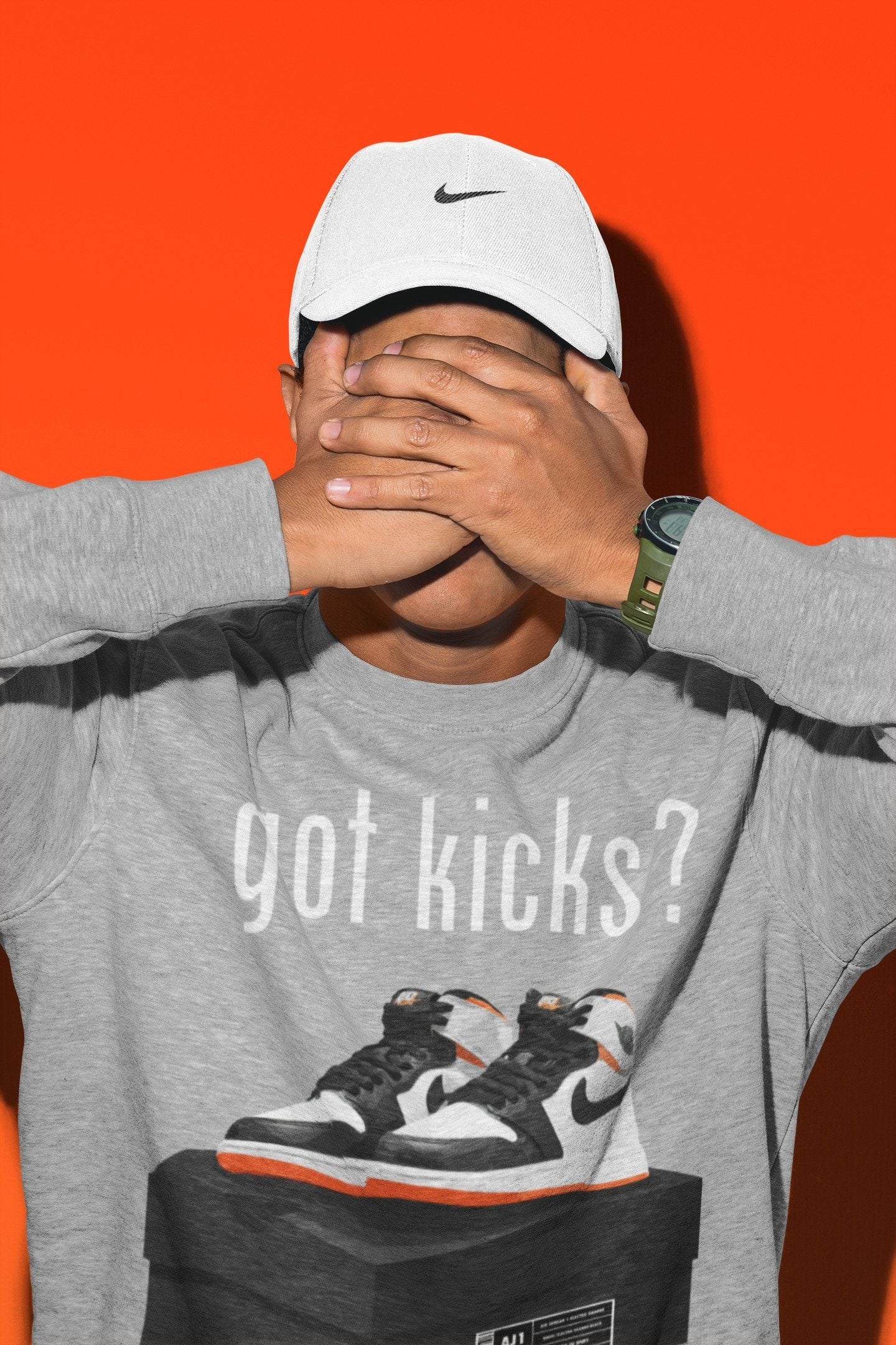Got Kicks Unisex Tops - Air Jordan 1 Electro Orange