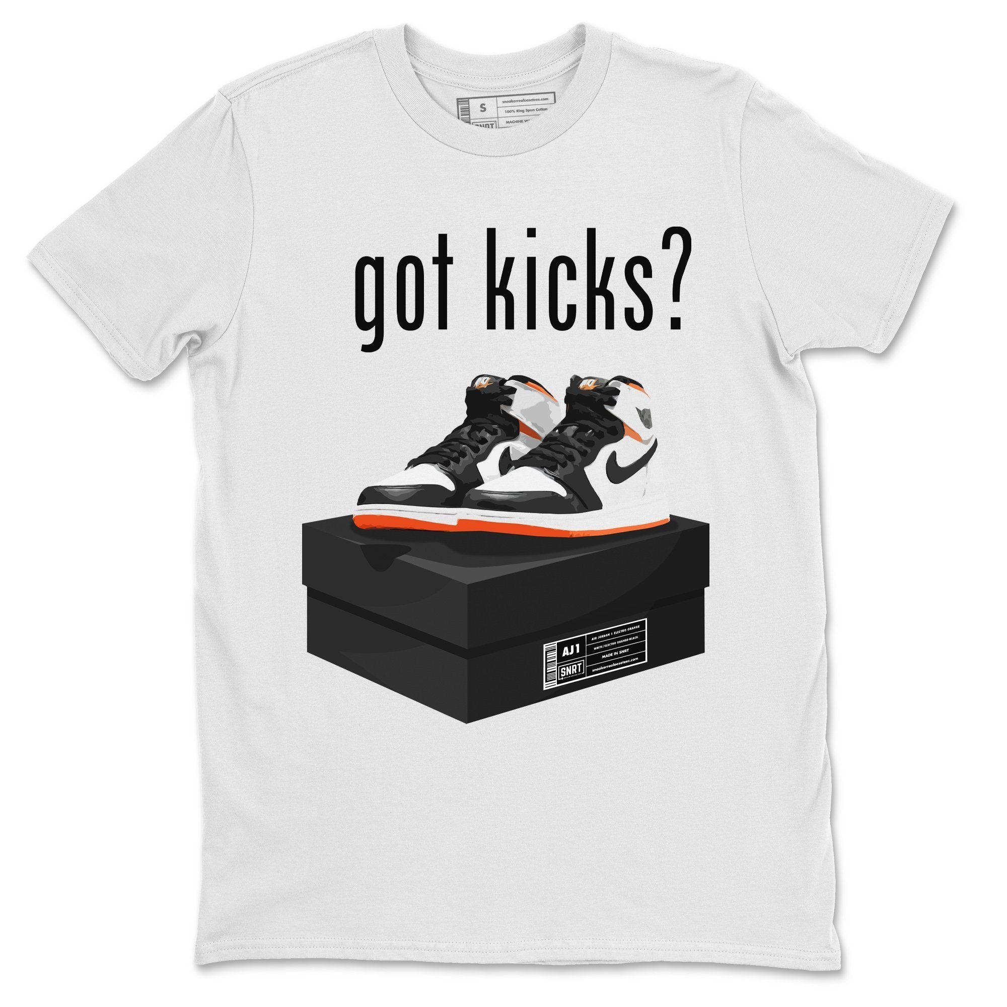Got Kicks Unisex Tops - Air Jordan 1 Electro Orange