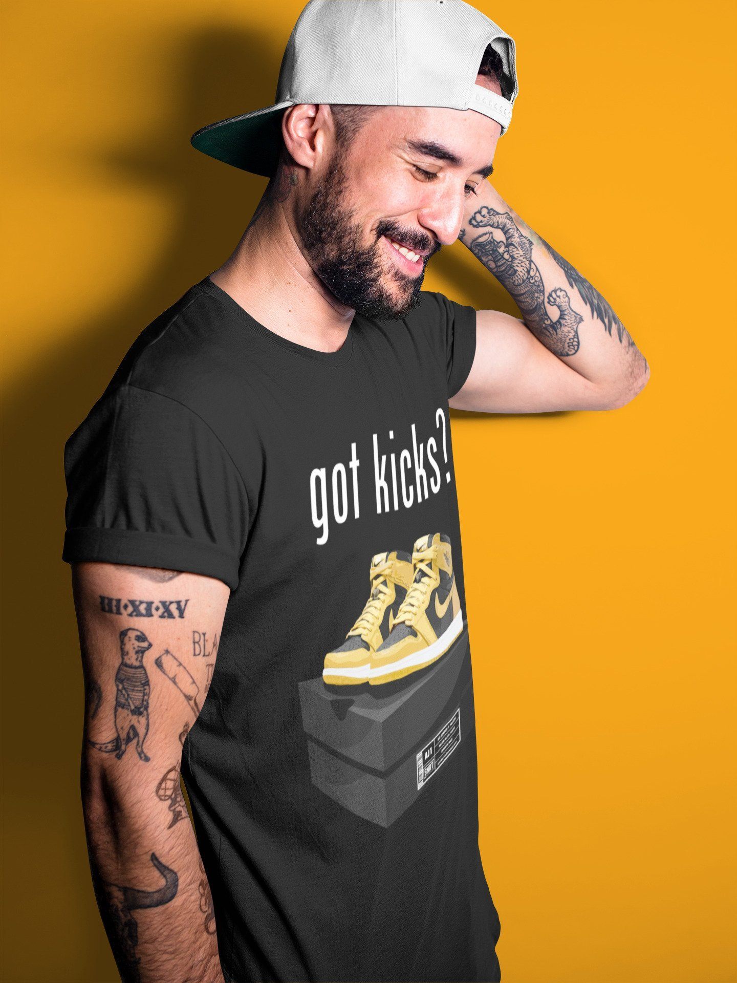 Got Kicks Unisex Tops - Air Jordan 1 Pollen