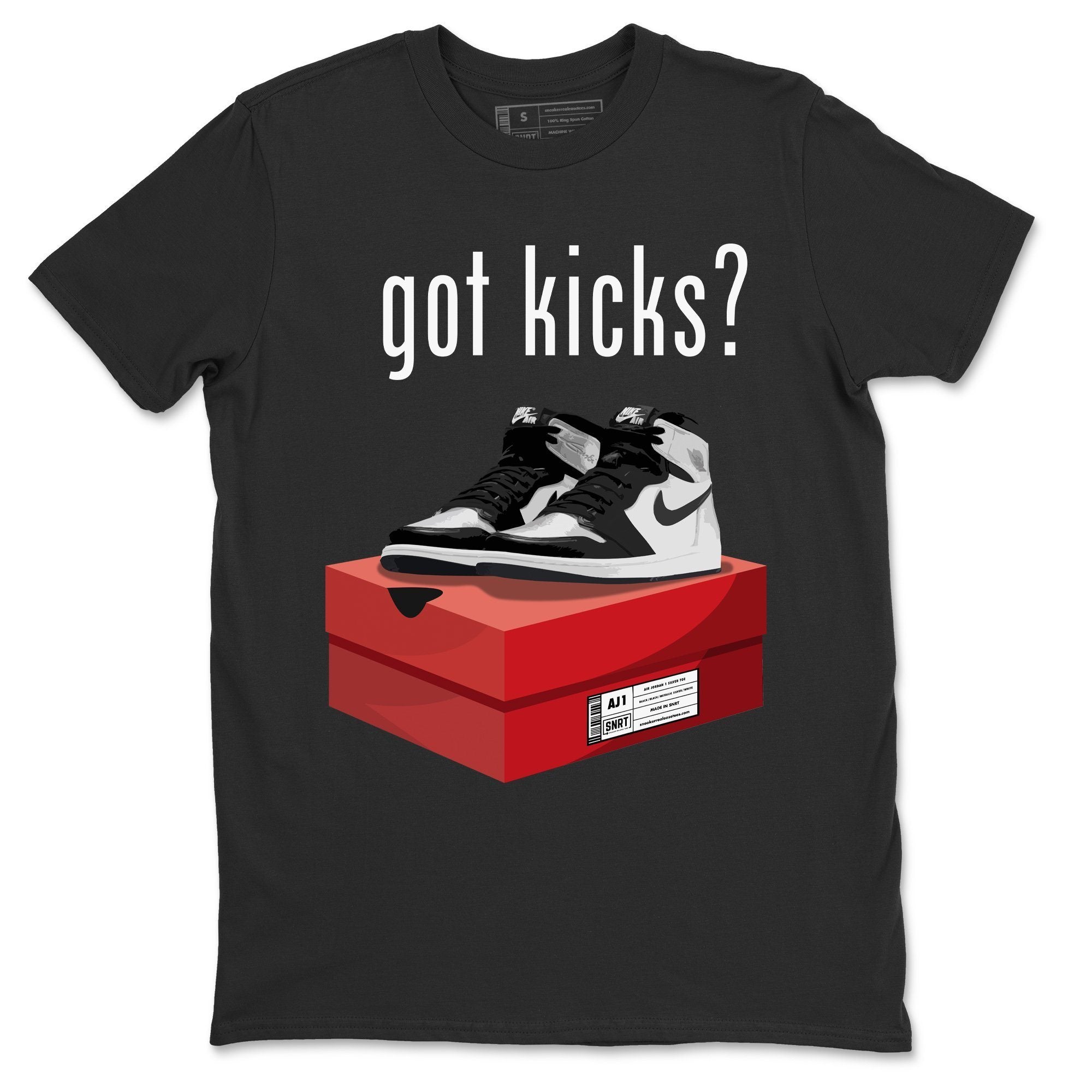 Got Kicks Unisex Tops - Air Jordan 1 Silver Toe