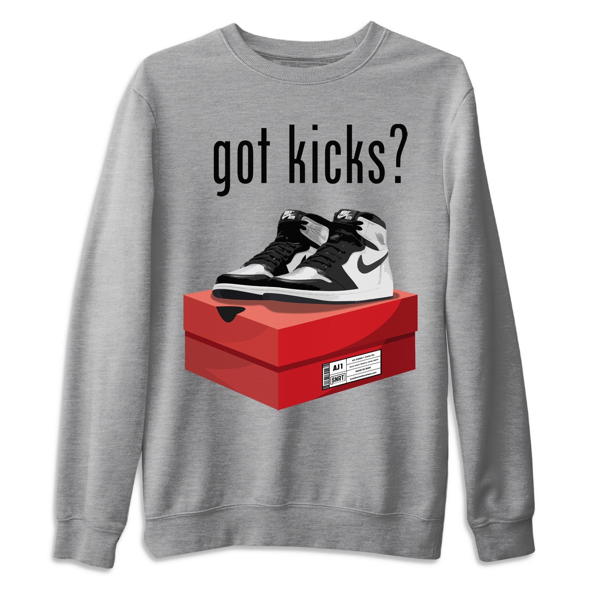 Got Kicks Unisex Tops - Air Jordan 1 Silver Toe