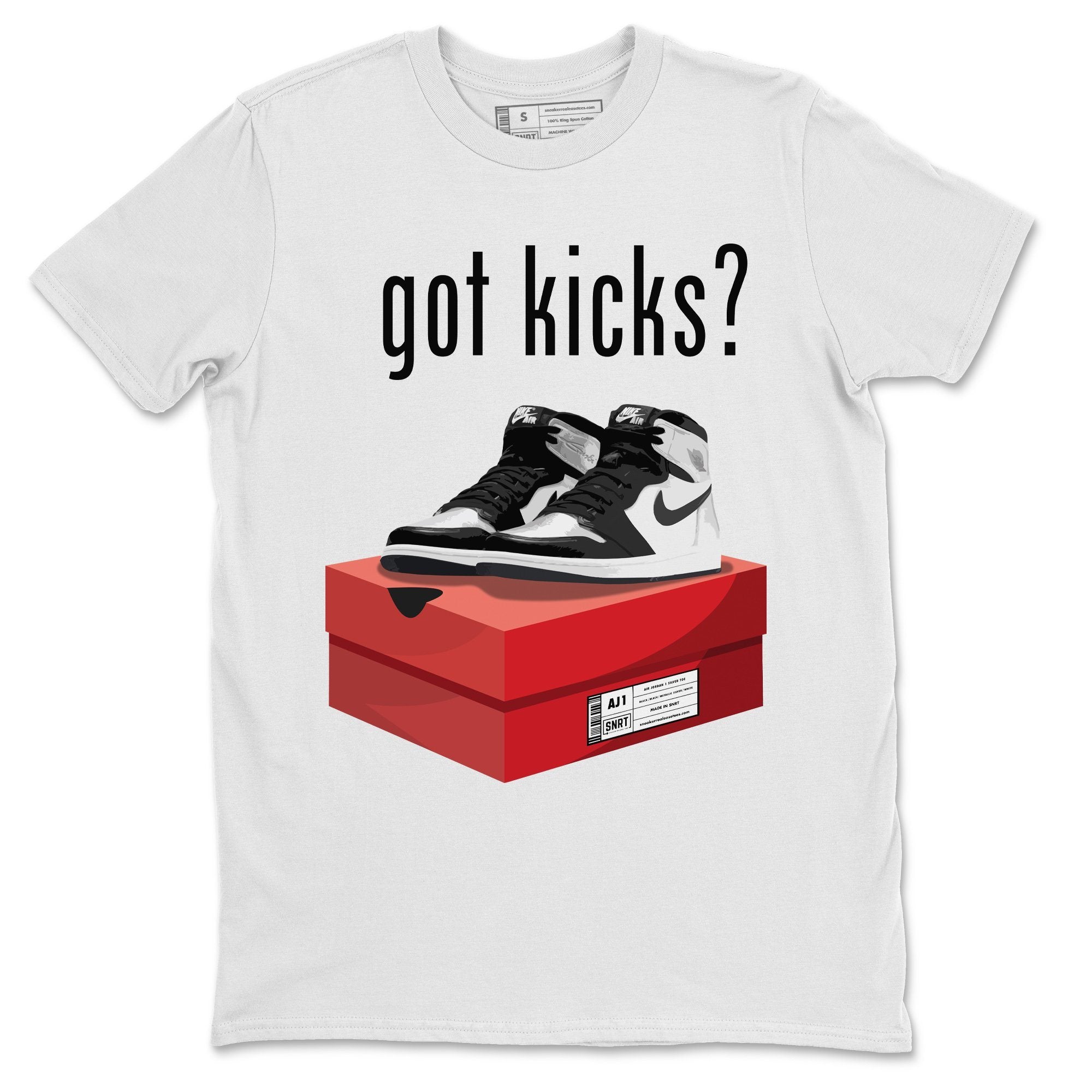Got Kicks Unisex Tops - Air Jordan 1 Silver Toe